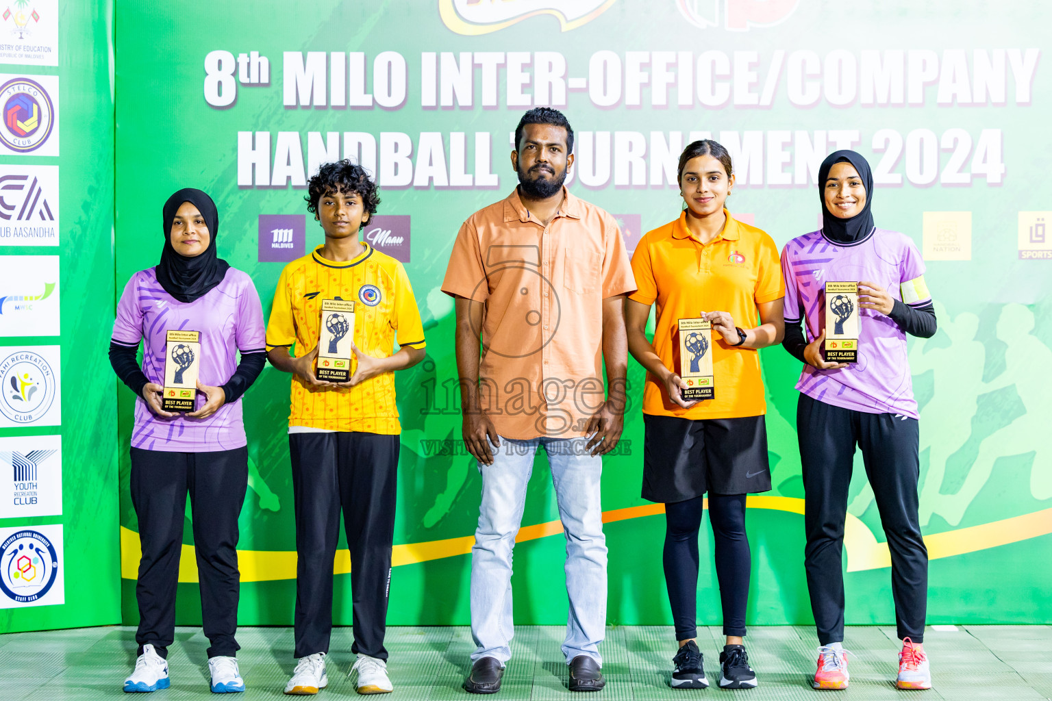 2nd Division Final of 8th Inter-Office/Company Handball Tournament 2024, held in Handball ground, Male', Maldives on Tuesday, 17th September 2024 Photos: Nausham Waheed/ Images.mv