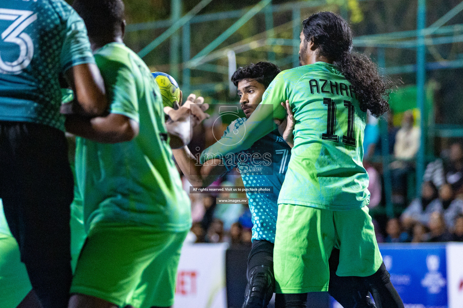 1st Division Final of 7th Inter-Office/Company Handball Tournament 2023, held in Handball ground, Male', Maldives on Monday, 24th October 2023 Photos: Nausham Waheed/ Images.mv