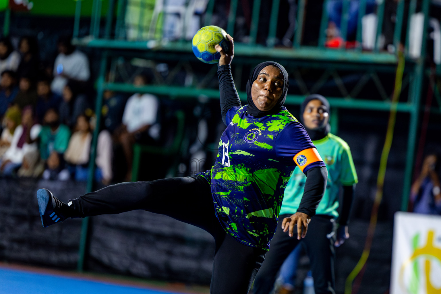 1st Division Final of 8th Inter-Office/Company Handball Tournament 2024, held in Handball ground, Male', Maldives on Tuesday, 11th September 2024 Photos: Nausham Waheed/ Images.mv