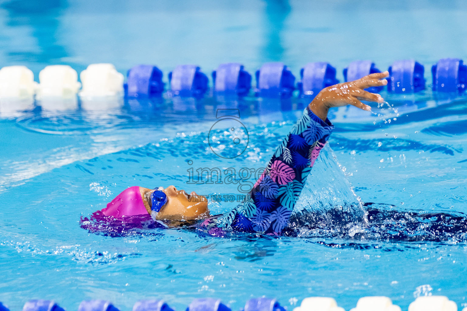 Day 2 of BML 6th National Kids Swimming Kids Festival 2025 held in Hulhumale', Maldives on Tuesday, 4th November 2024. Photos: Hassan Simah / images.mv