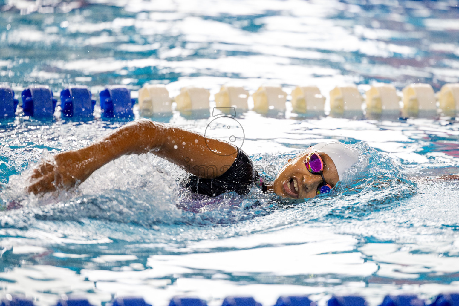 Day 4 of National Swimming Competition 2024 held in Hulhumale', Maldives on Monday, 16th December 2024. 
Photos: Hassan Simah / images.mv