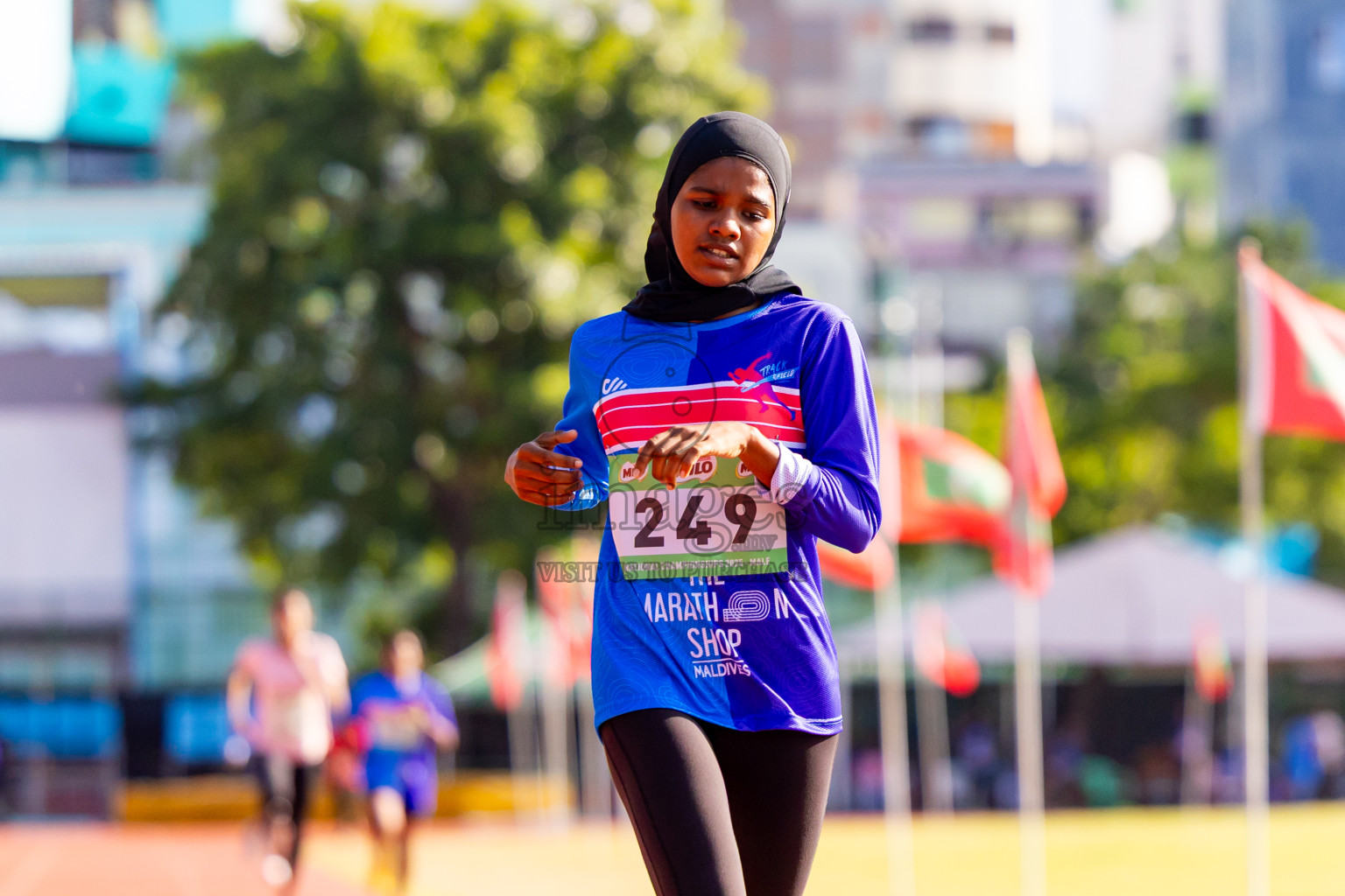 Day 3 of National Athletics Championship 2025 was held at Ekuveni Running Ground in Male', Maldives on Saturday, 16th August 2025. Photos: Nausham Waheed / images.mv