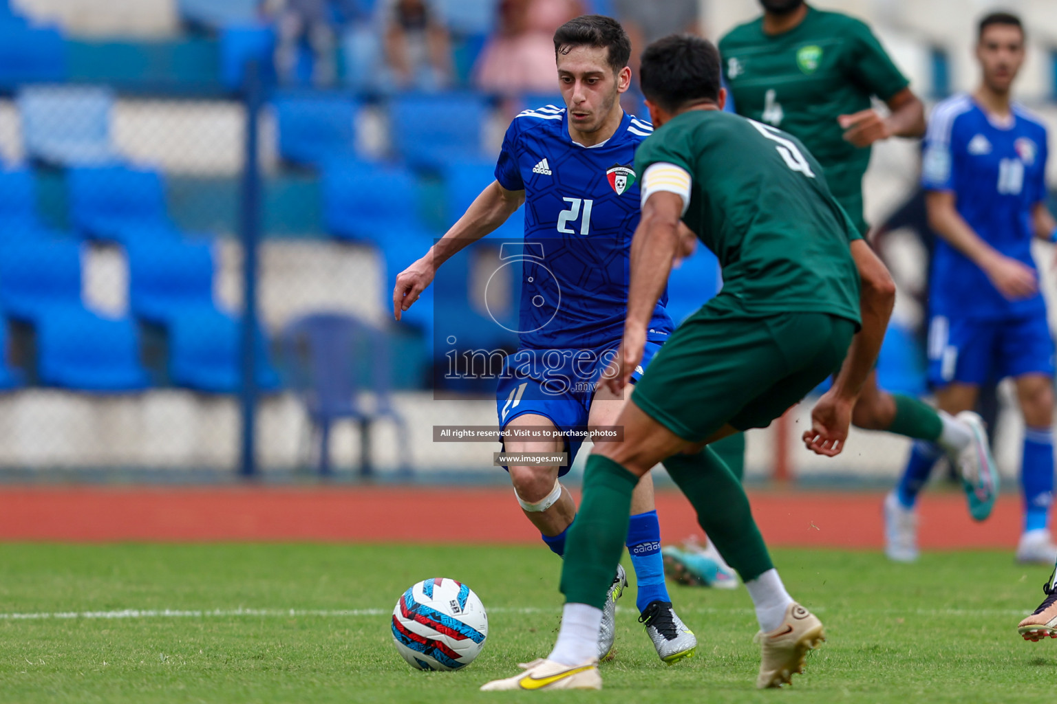 Pakistan vs Kuwait in SAFF Championship 2023 held in Sree Kanteerava Stadium, Bengaluru, India, on Saturday, 24th June 2023. Photos: Hassan Simah / images.mv