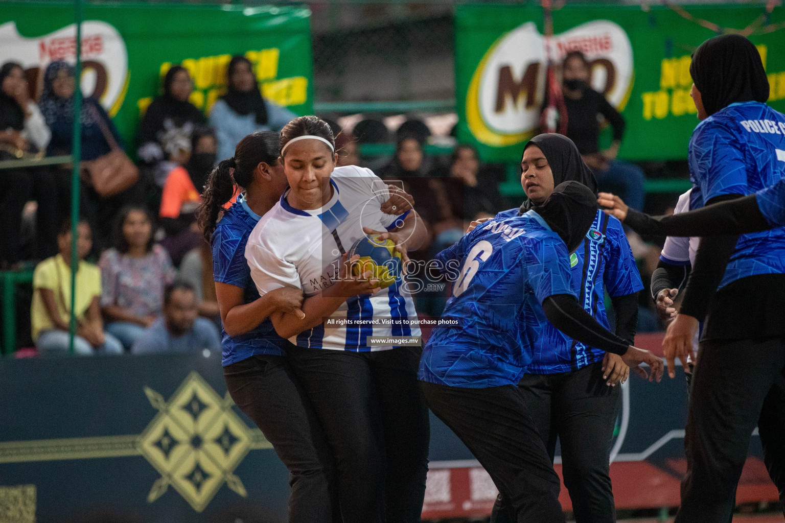 Final of Milo 6th Inter Office Handball Tournament 2022 - Photos by Nausham Waheed & Hassan Simah