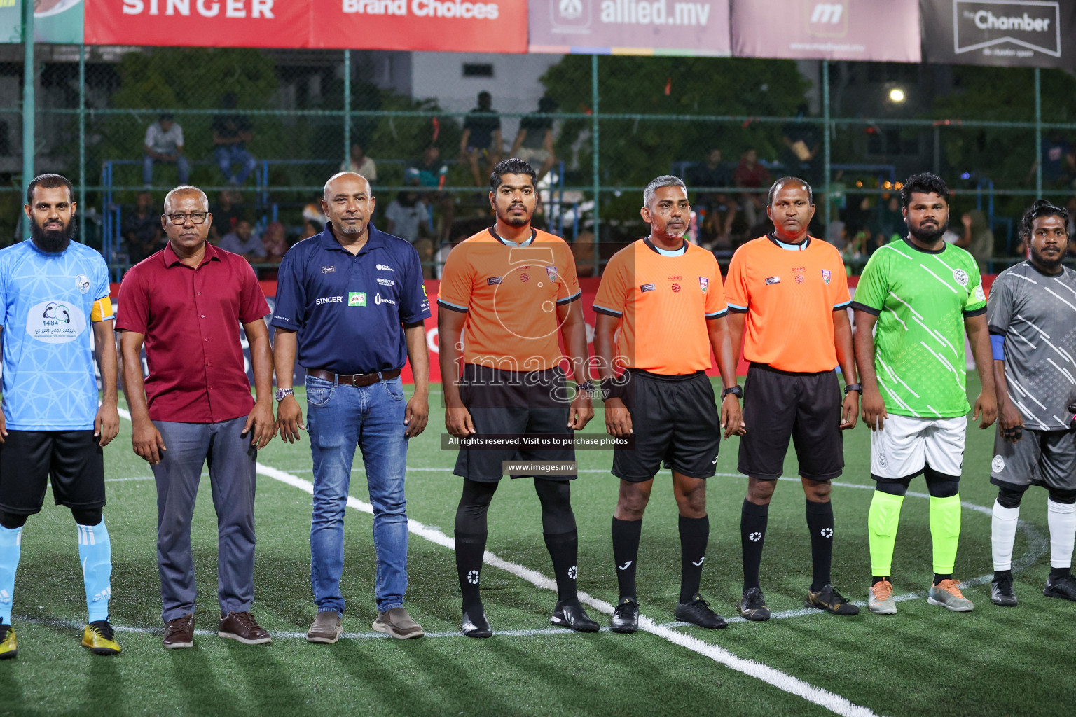 Team DJA vs Thauleemee Gulhun in Club Maldives Cup Classic 2023 held in Hulhumale, Maldives, on Monday, 24th July 2023 Photos: Nausham Waheed/ images.mv