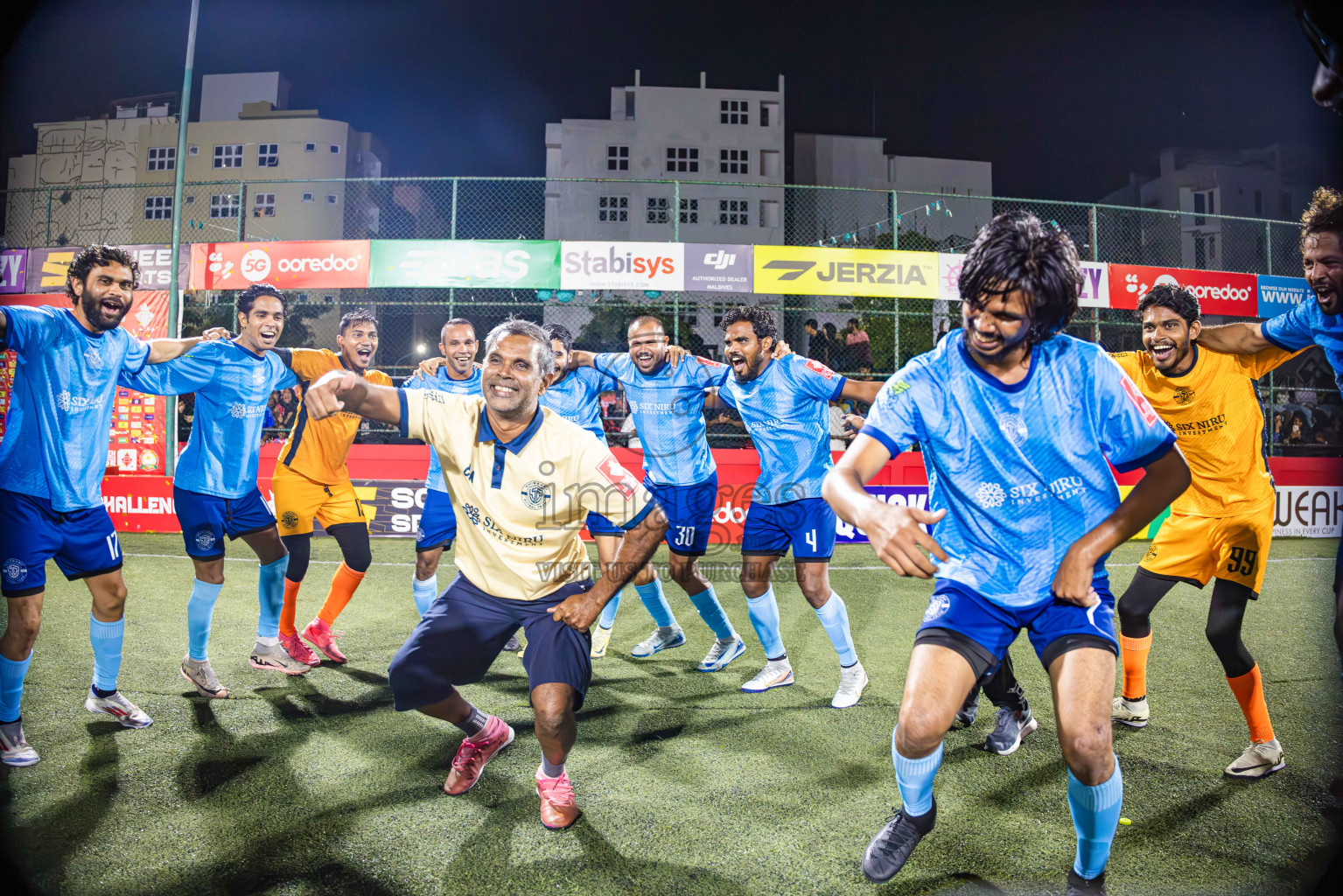 M Dhiggaru vs M Mulak in Meemu Atoll Finals in Day 25 of Golden Futsal Challenge 2025 was held on Wednesday , 28th January 2025, in Hulhumale', Maldives. Photos: Abdulla Abeed / images.mv