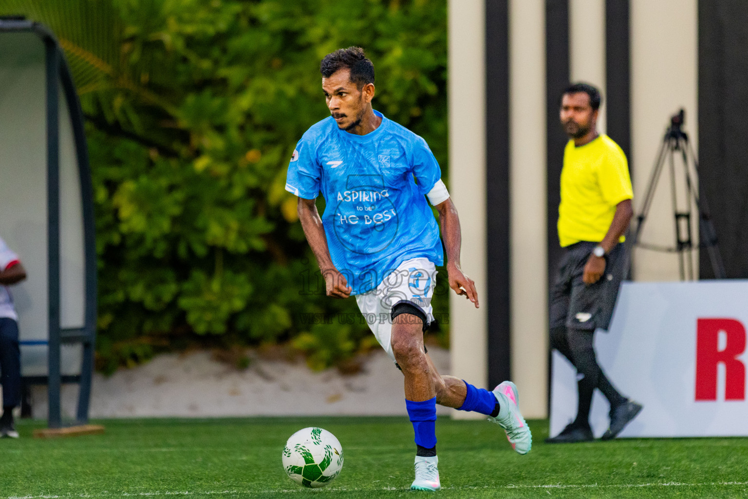 Bandos vs Oblu Experience in Resort League 2025 (North Male Zone) day 16 was held on Thursday, 18th September 2025 in One And Only Reethi Rah Maldives Resort, Photos: Areef Adam / images.mv