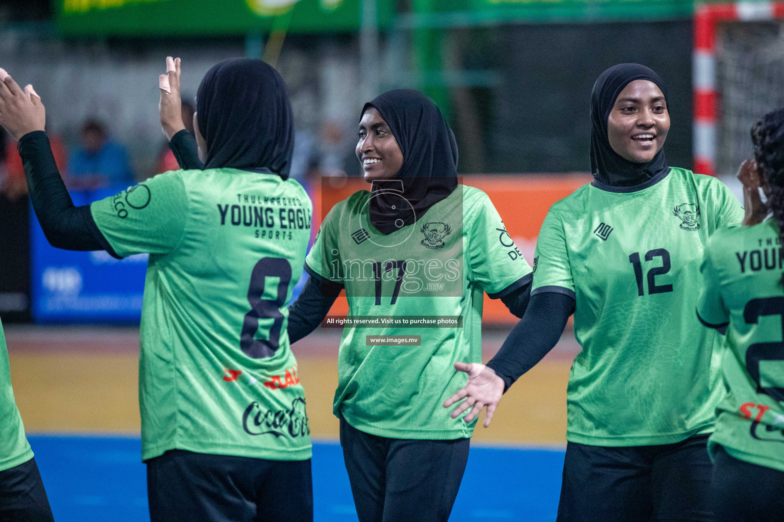 Day 9 of 6th MILO Handball Maldives Championship 2023, held in Handball ground, Male', Maldives on 28th May 2023 Photos: Nausham Waheed/ Images.mv