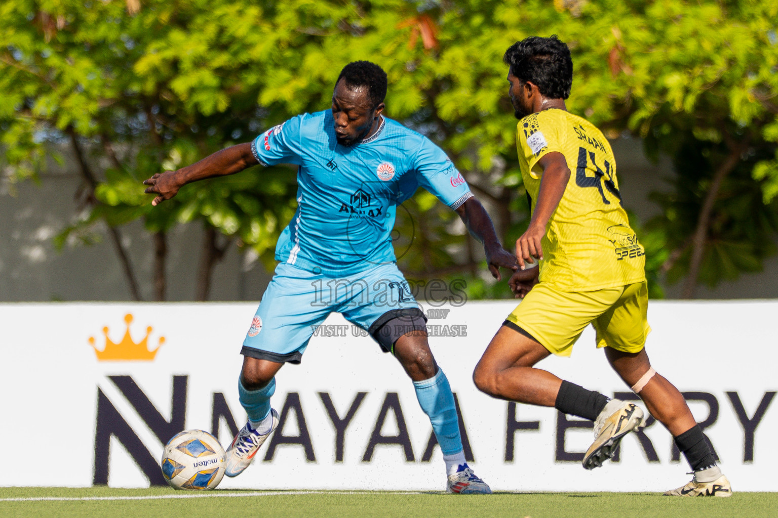 Final Match Irumathi Sports VS Velaa Sports Club in Day 9 of Eydhafushi Cup 2025 held in Eydhafushi Football Stadium at B. Eydhafushi, Maldives on Monday, 15th September 2025. Photos: Arif Rasheed / images.mv