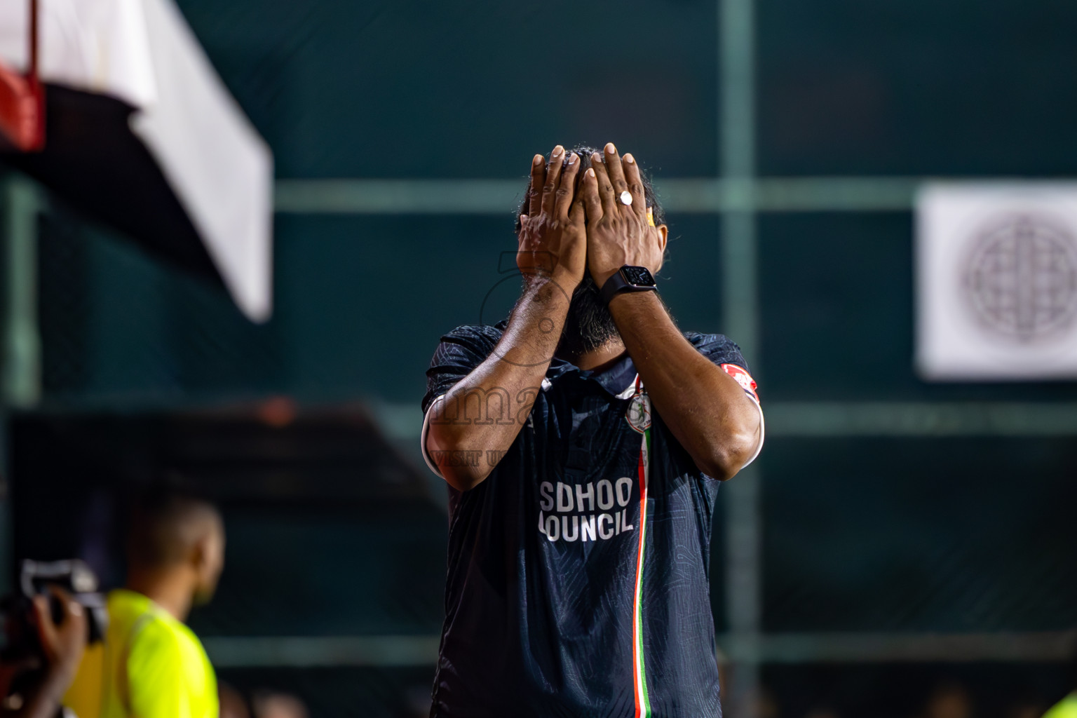 L Gan vs L Isdhoo in Laamu Atoll Finals Day 26 of Golden Futsal Challenge 2025 was held on Thursday , 30th January 2025, in Hulhumale', Maldives. Photos: Ismail Thoriq / images.mv