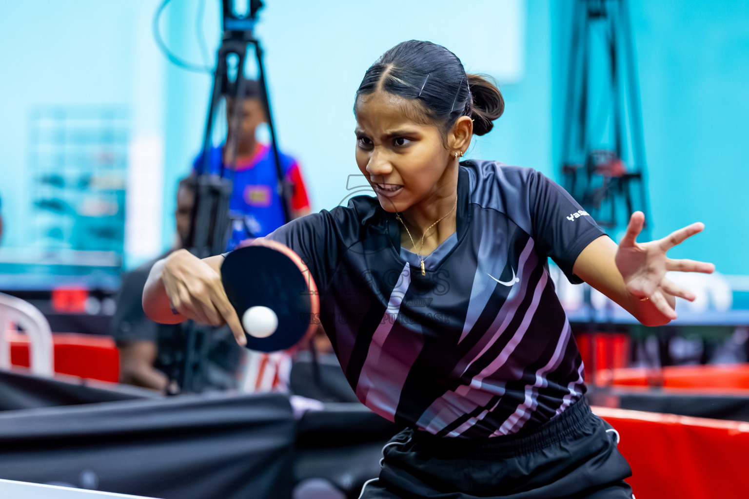Day 5 of BML 63rd National Table Tennis Tournament 2025 was held on Friday, 29th August 2025 in Male' TT Hall, Male', Maldives. Photos: Nausham Waheed  / images.mv