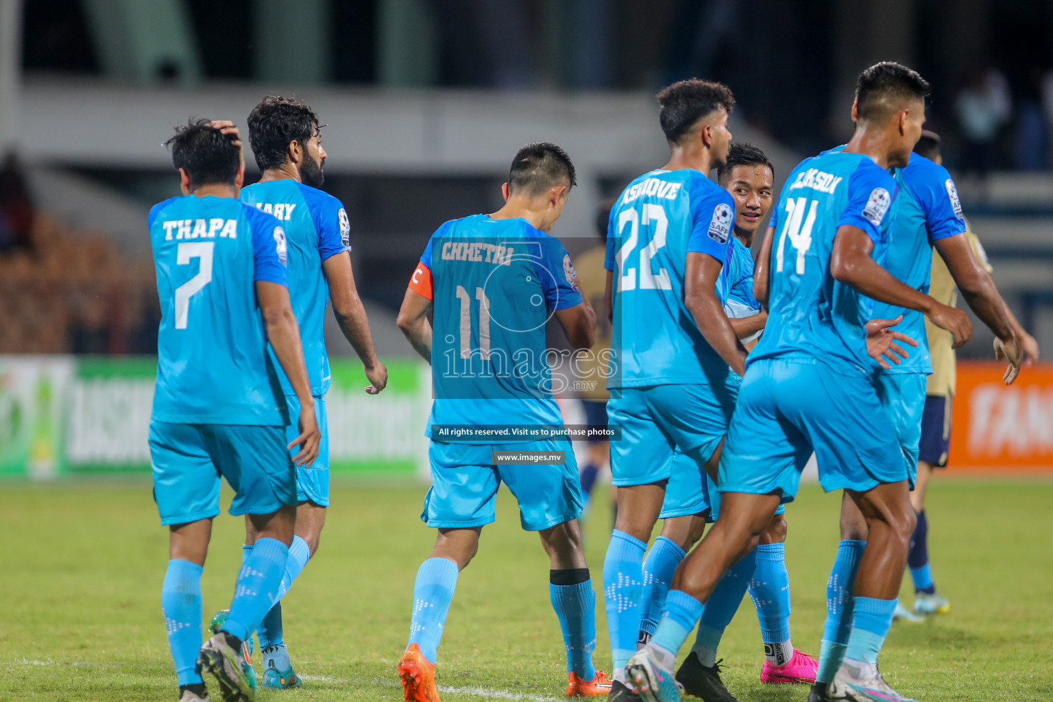 India vs Kuwait in SAFF Championship 2023 held in Sree Kanteerava Stadium, Bengaluru, India, on Tuesday, 27th June 2023. Photos: Nausham Waheed, Hassan Simah / images.mv