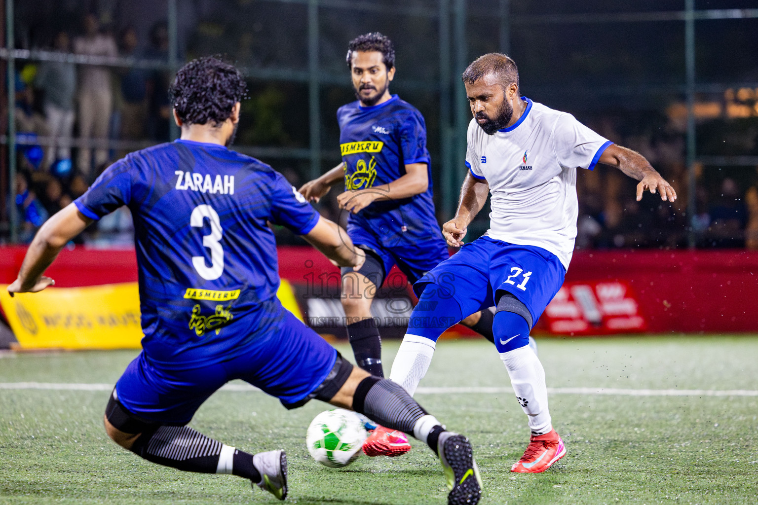 Fenaka vs Mifco in Day 14 of Office League 2025 was held on Tuesday, 29th April 2025 in Hulhumale', Maldives. Photos: Nausham Waheed / images.mv