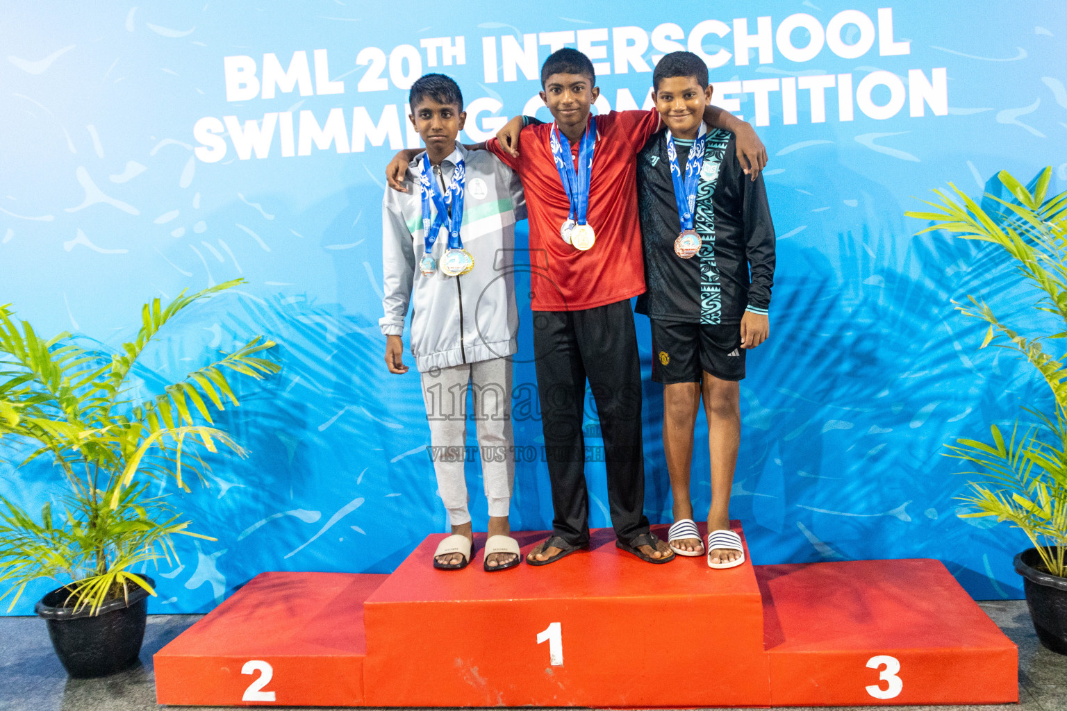 Day 4 of 20th Inter-school Swimming Competition 2024 held in Hulhumale', Maldives on Tuesday, 15th October 2024. Photos: Ismail Thoriq / images.mv