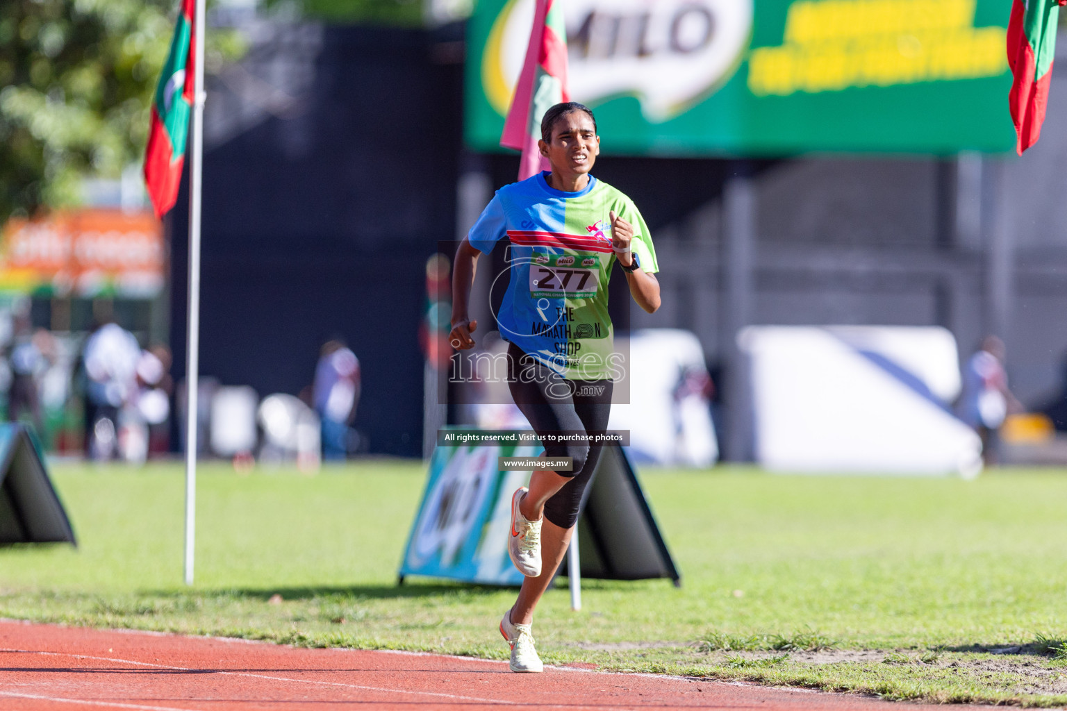 Day 2 of National Athletics Championship 2023 was held in Ekuveni Track at Male', Maldives on Saturday, 25th November 2023. Photos: Nausham Waheed / images.mv