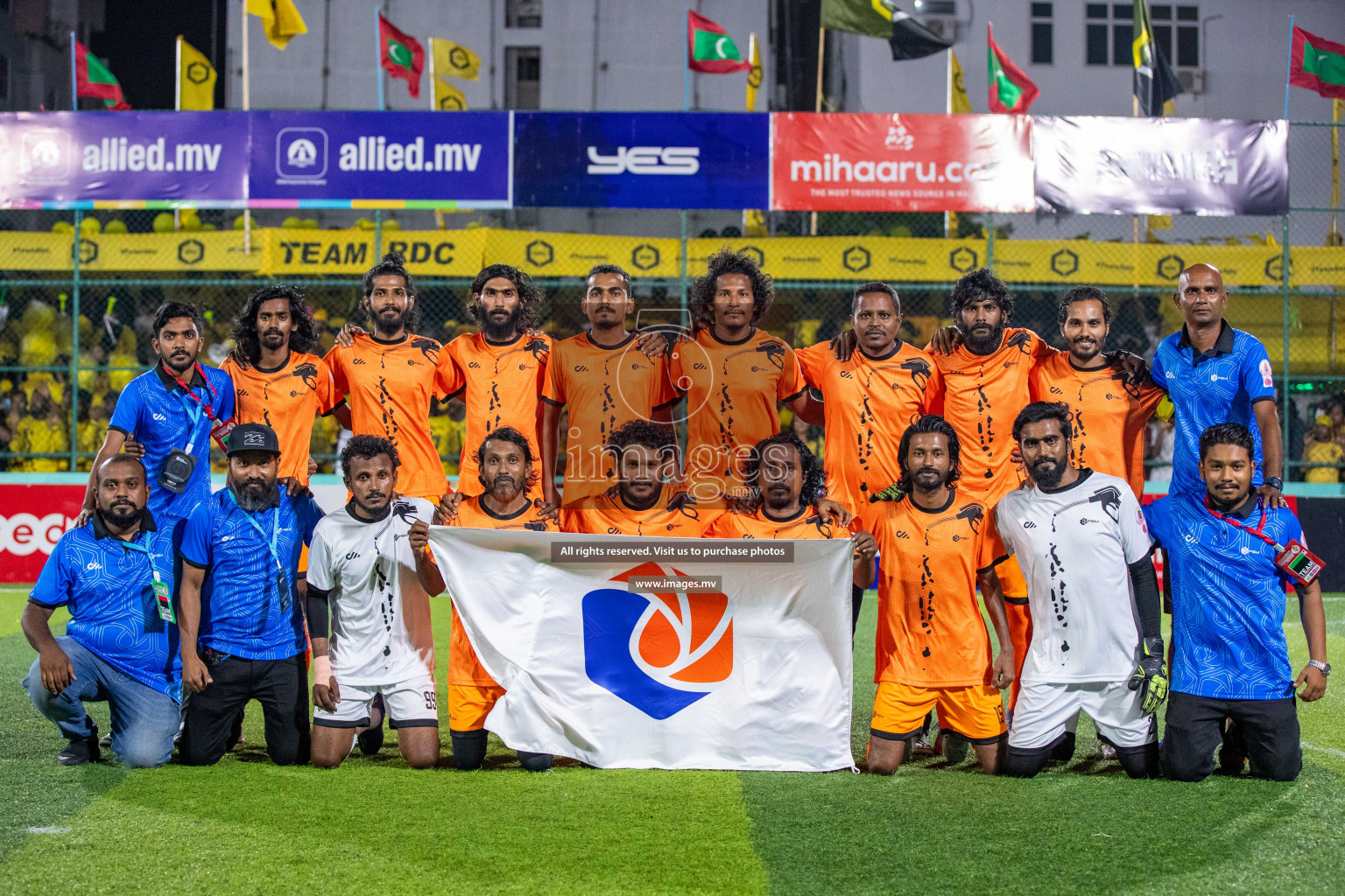 RRC Vs FSM in the Semi Finals of Club Maldives 2021 held in Hulhumale, Maldives on 19 December 2021. Photos: Ismail Thoriq / images.mv