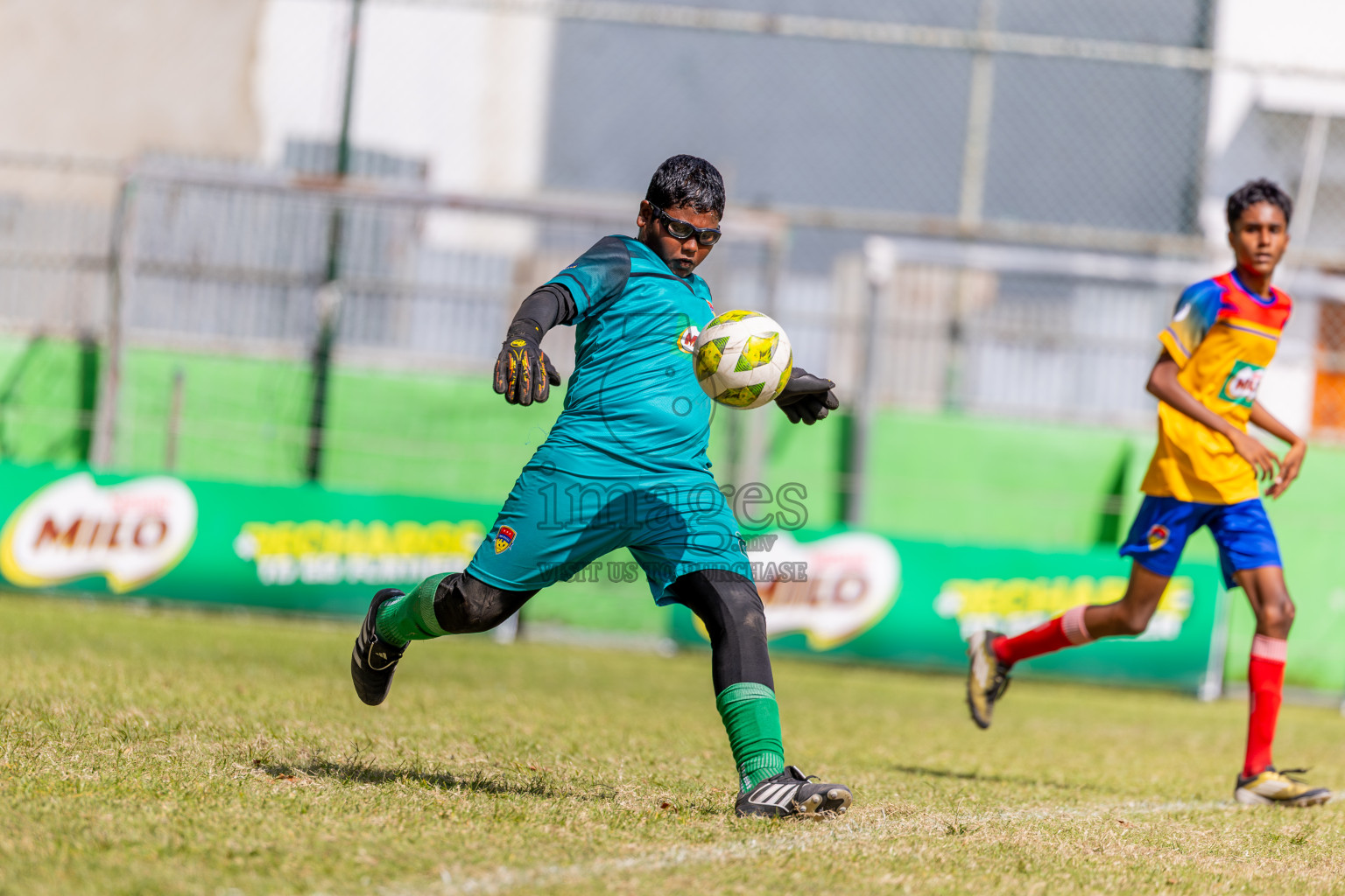 Day 4 of MILO Academy Championship 2025 (U14) was held on Sunday, 2nd November 2025 at Henveiru Football Grounds, Male', Maldives . 
Photos: Ismail Thoriq / images.mv