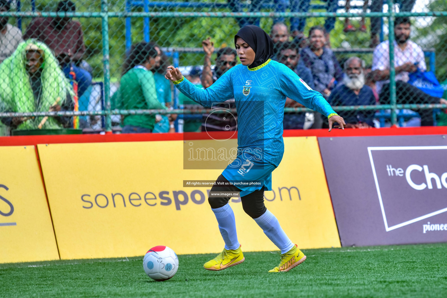 WAMCO vs Club MYS in Eighteen Thirty Women's Futsal Fiesta 2022 was held in Hulhumale', Maldives on Wednesday, 12th October 2022. Photos: Nausham Waheed / images.mv