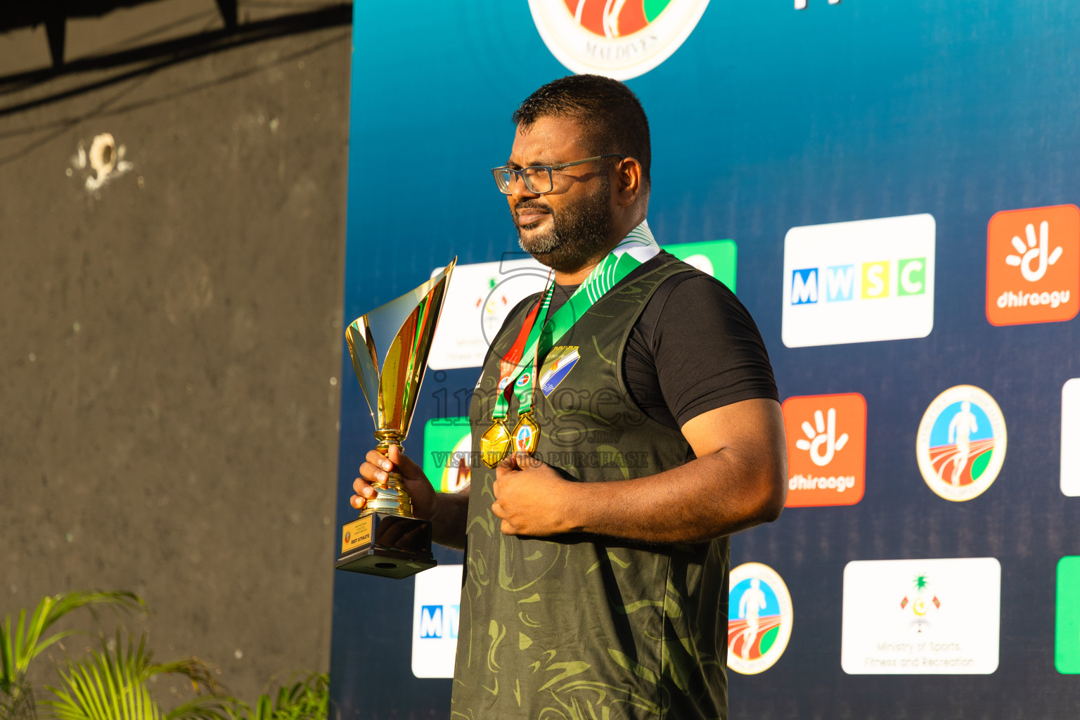 Day 3 of National Athletics Championship 2025 was held at Ekuveni Running Ground in Male', Maldives on Saturday, 16th August 2025. Photos: Hasni / images.mv