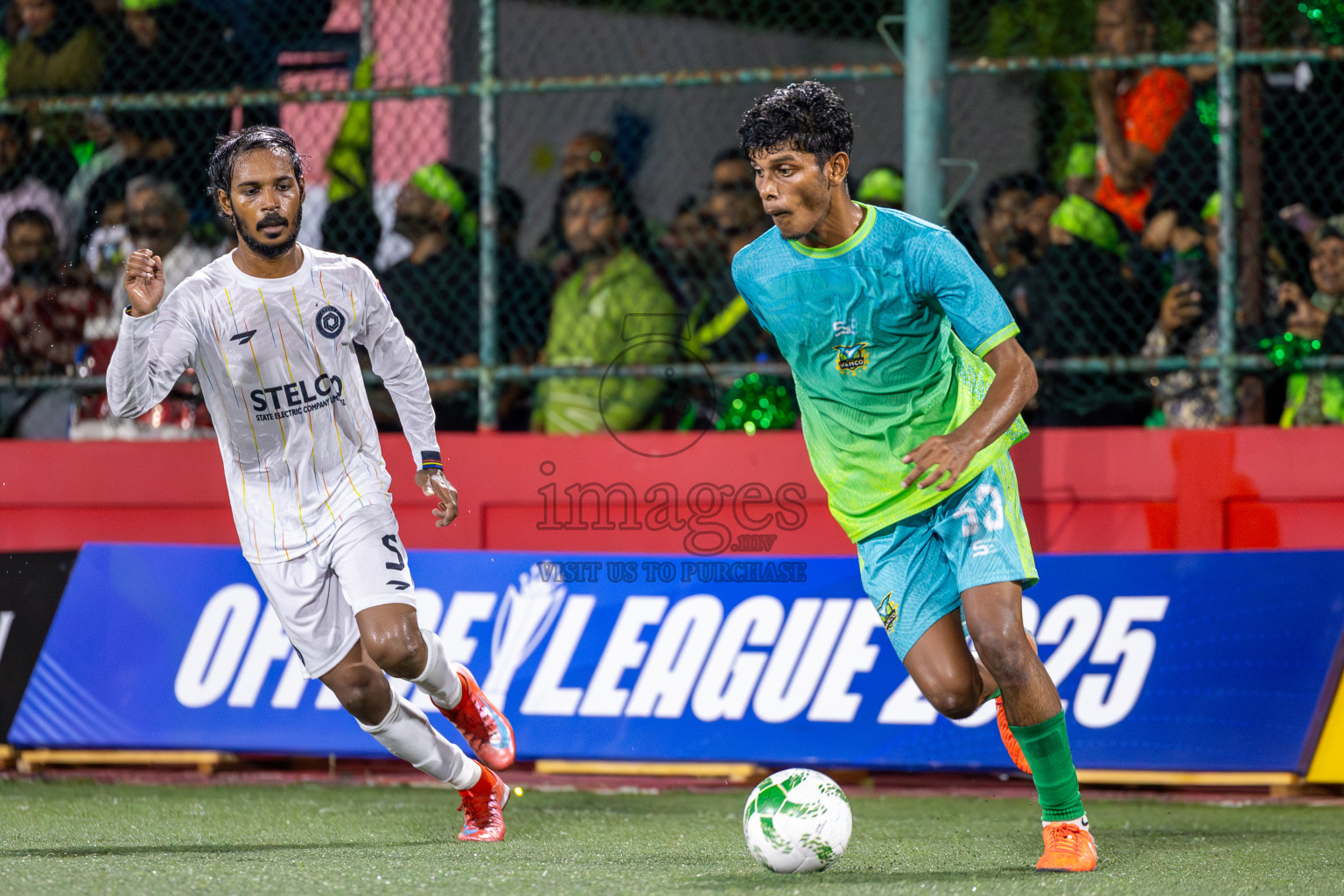 Club WAMCO vs STELCO RC in Semi Finals of Office League 2025 was held on Monday, 5th May 2025 in Hulhumale', Maldives. Photos: Ismail Thoriq / images.mv