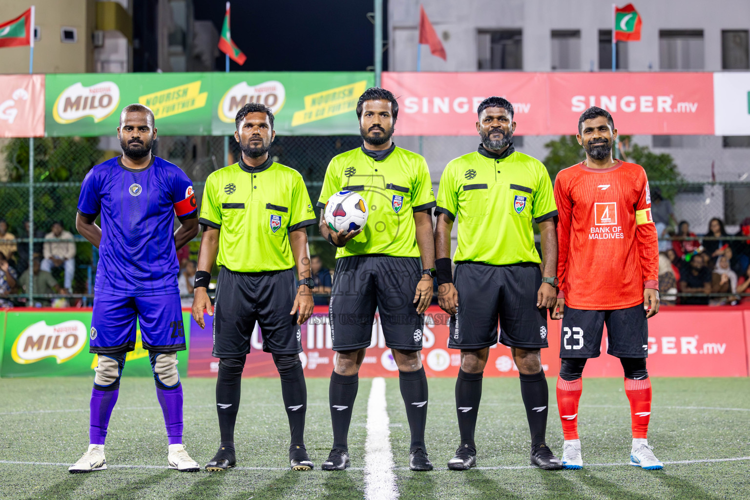 Dhivehi Sifainge Club vs United BML Maldives Cup 2024 held in Rehendi Futsal Ground, Hulhumale', Maldives on Tuesday, 25th September 2024. Photos: Shuu/ images.mv