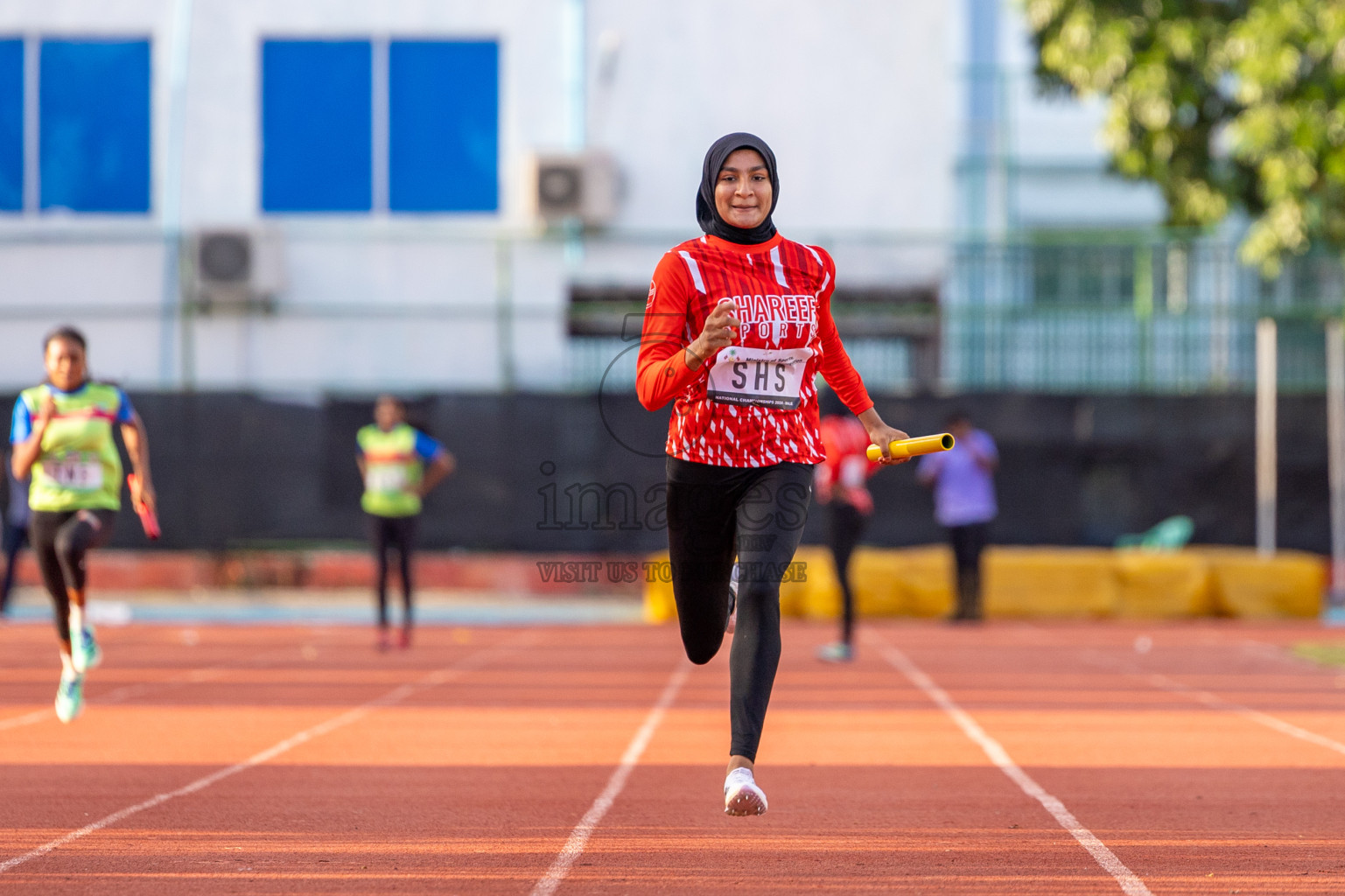 Day 3 of 33rd National Athletics Championship was held in Ekuveni Track at Male', Maldives on Saturday, 7th September 2024. Photos: Suaadh Abdul Sattar / images.mv