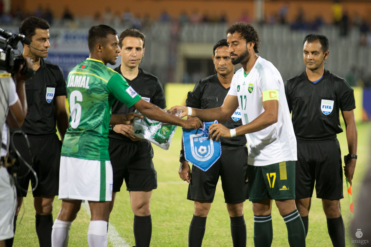 Bangladesh vs Pakistan in SAFF Suzuki Cup 2018 in Dhaka, Bangladesh, Thursday, September 06, 2018. (Images.mv Photo/Suadhu Abdul Sattar)