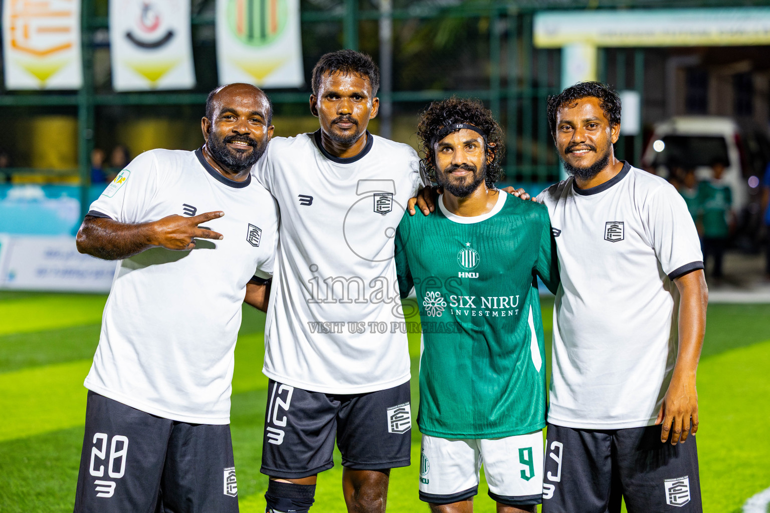 Dee Cee Jay SC vs Comienzo FC in Day 2 of Laamehi Dhiggaru Ekuveri Futsal Challenge 2025 was held on Friday, 25th July 2025, at Dhiggaru Futsal Ground, Dhiggaru, Maldives Photos: Nausham Waheed  / images.mv