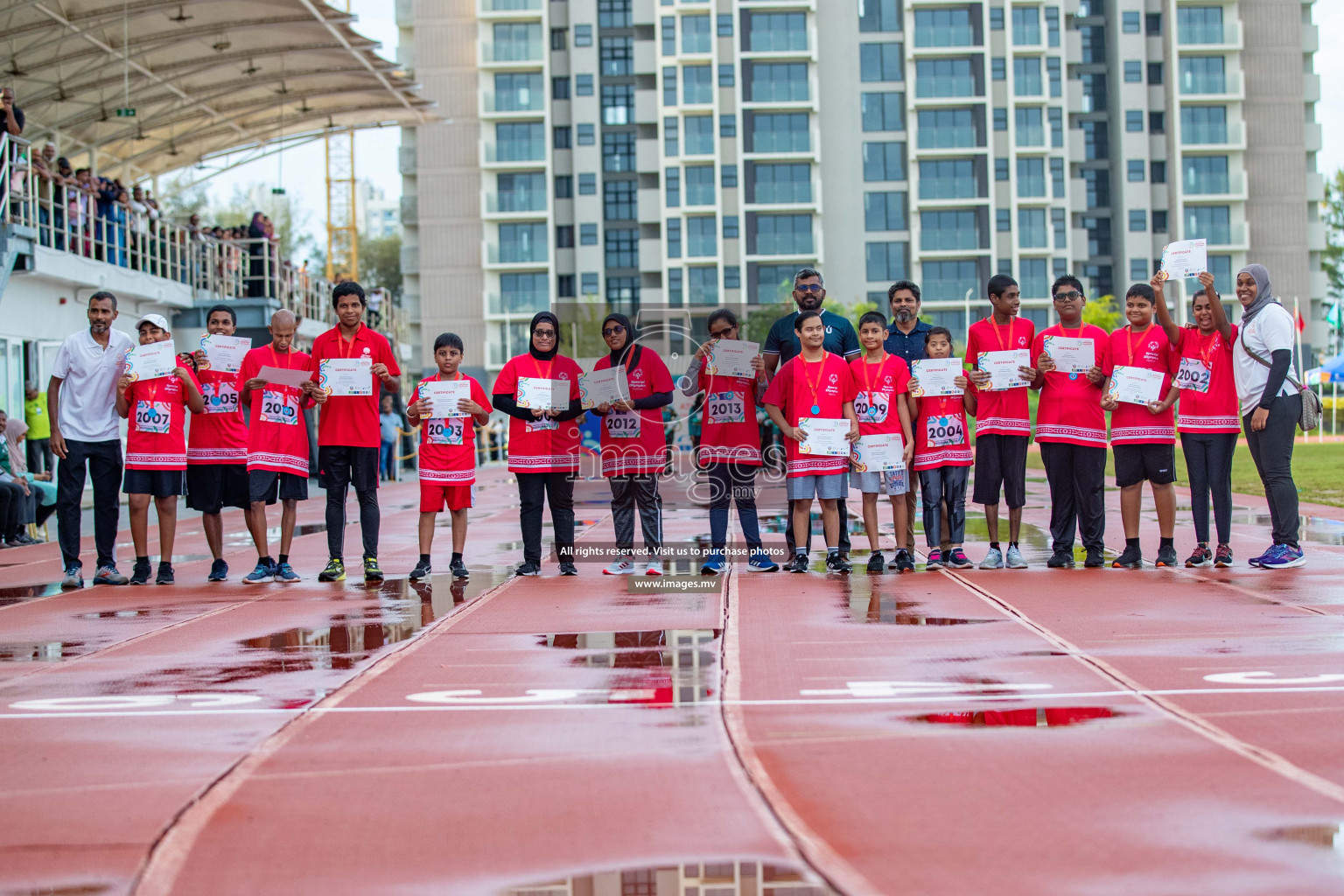 Day one of Inter School Athletics Championship 2023 was held at Hulhumale' Running Track at Hulhumale', Maldives on Saturday, 14th May 2023. Photos: Nausham Waheed / images.mv