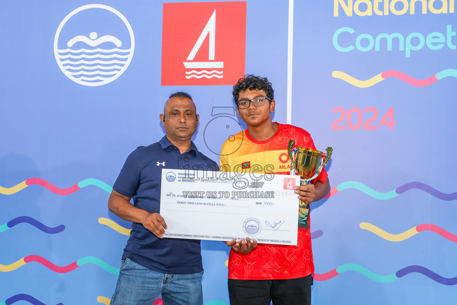 Closing of National Swimming Competition 2024 held in Hulhumale', Maldives on Friday, 20th December 2024.
Photos: Maiz / images.mv