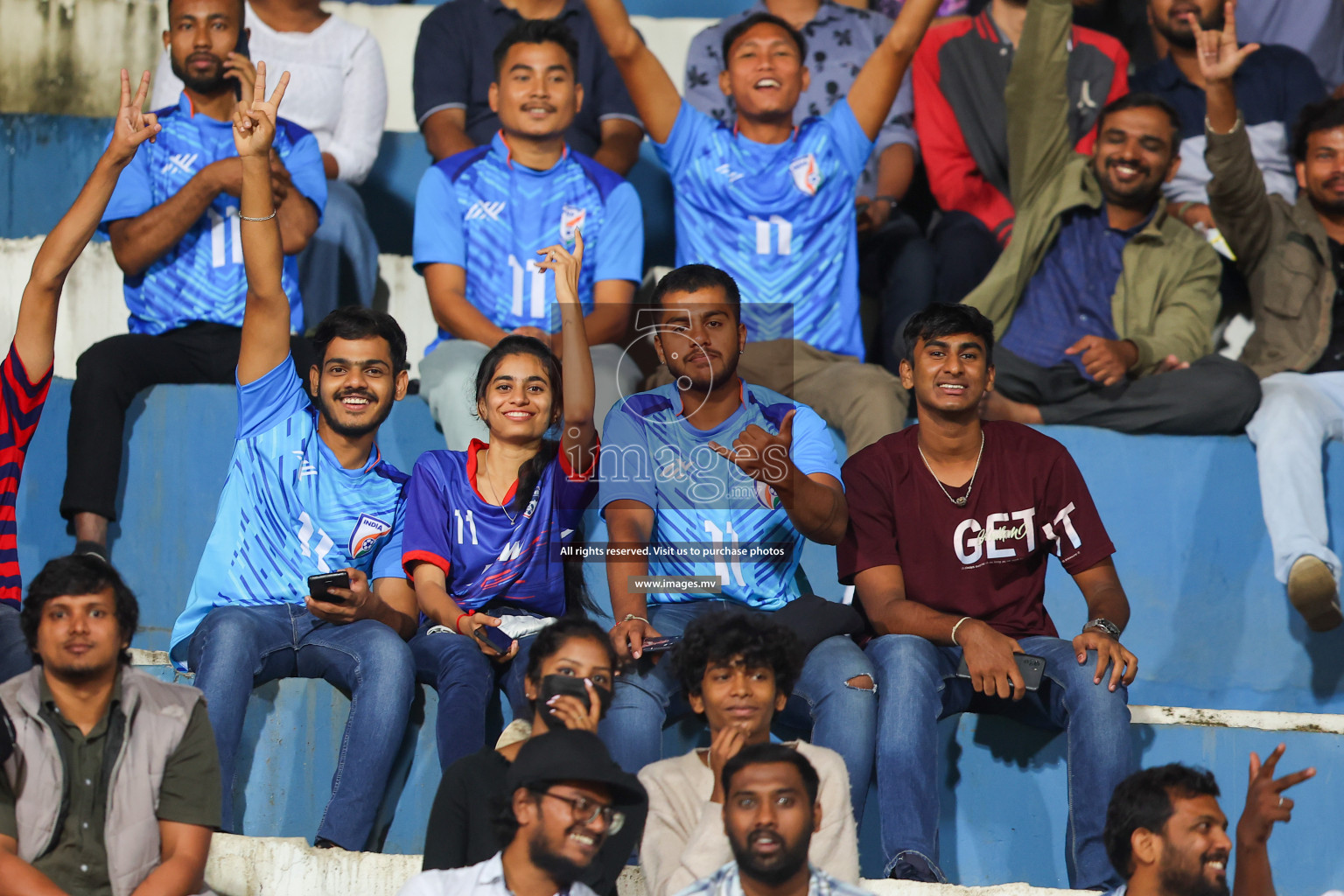 India vs Kuwait in SAFF Championship 2023 held in Sree Kanteerava Stadium, Bengaluru, India, on Tuesday, 27th June 2023. Photos: Nausham Waheed, Hassan Simah / images.mv