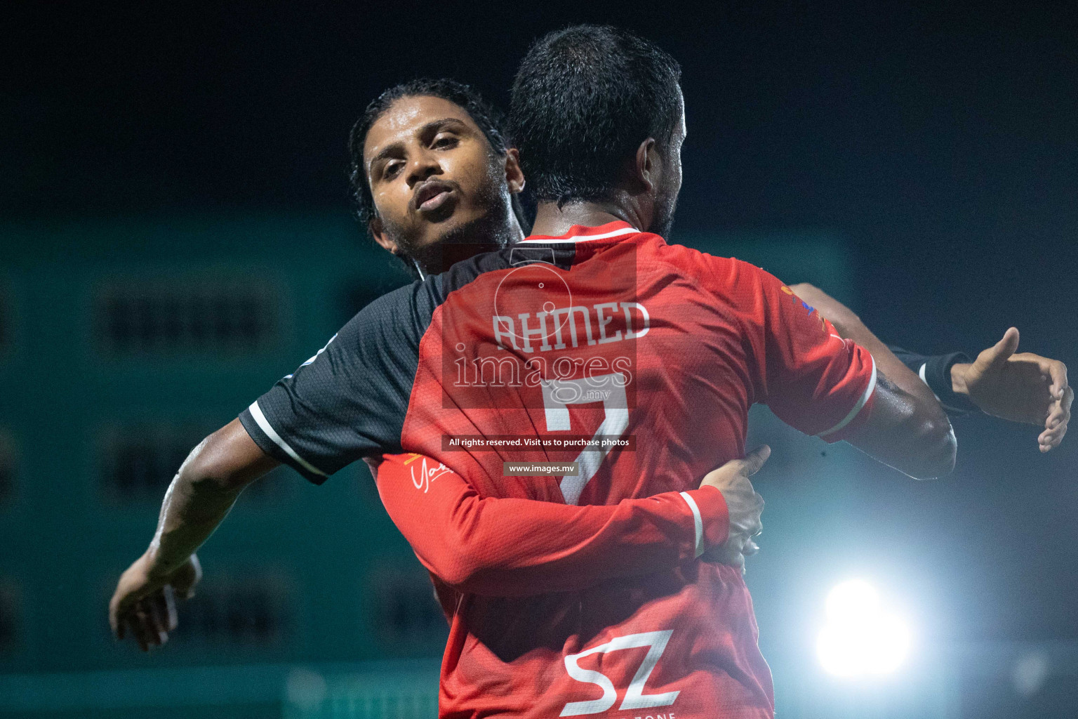 L Gan vs GDh Vaadhoo in Final of Golden Futsal Challenge 2023 was held on Sunday, 19th March 2023, in Hulhumale', Maldives Photos: Nausham Waheed / images.mv