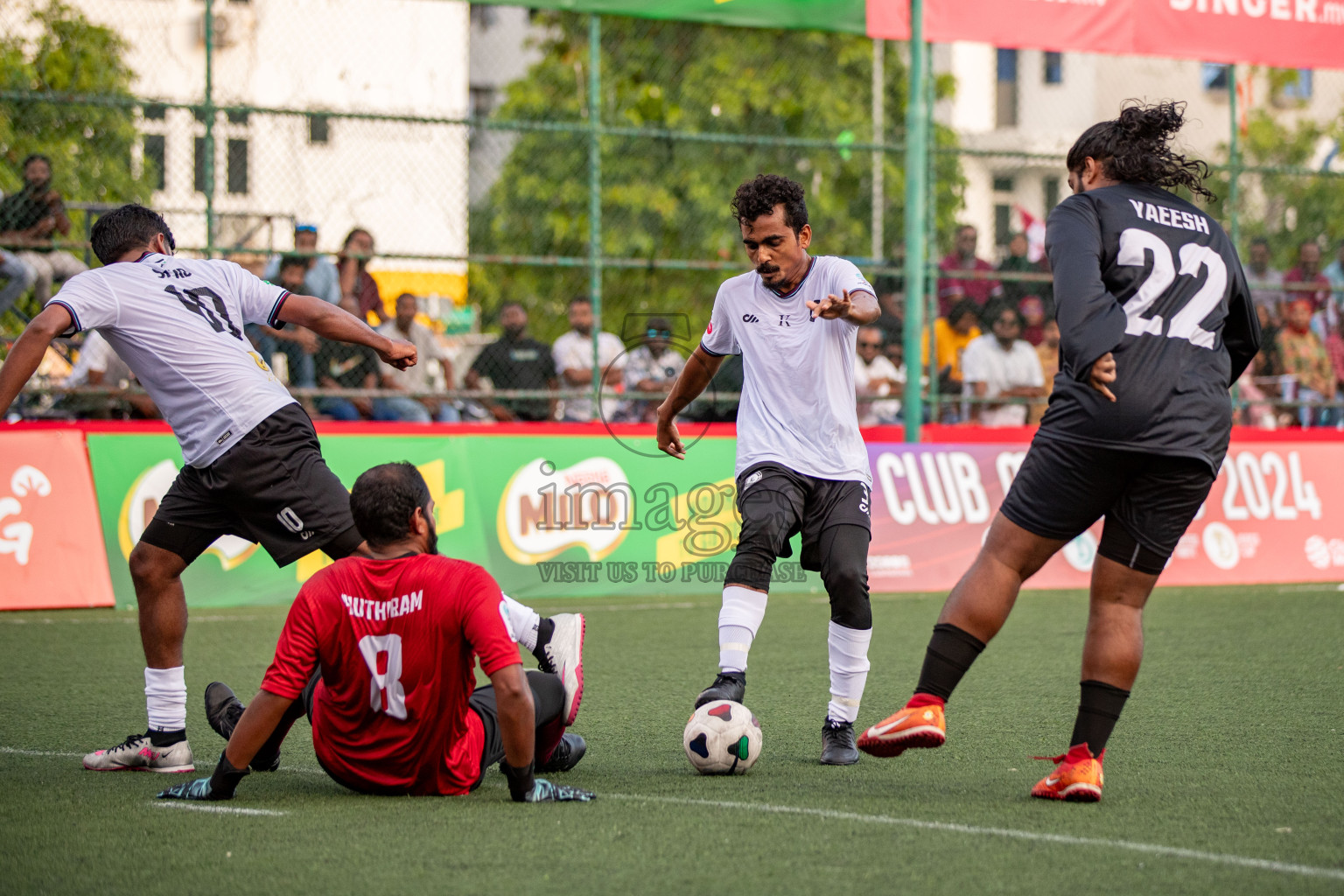 TRADENET VS KULHIVARU VUZARA CLUB in Club Maldives Classic 2024 held in Rehendi Futsal Ground, Hulhumale', Maldives on Friday, 6th September 2024. 
Photos: Hassan Simah / images.mv