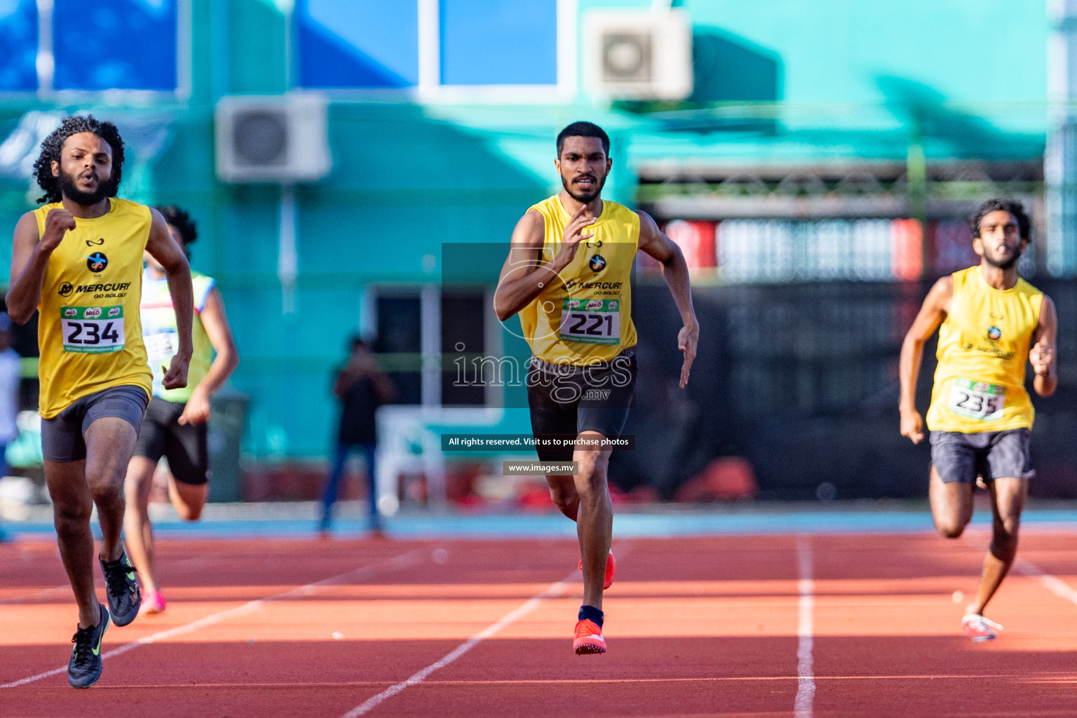 Day 3 of National Athletics Championship 2023 was held in Ekuveni Track at Male', Maldives on Saturday, 25th November 2023. Photos: Nausham Waheed / images.mv