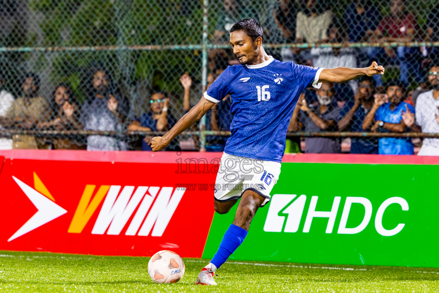 MACL vs Baros in Day 4 of Club Maldives Cup 2025 was held in Rehendi Futsal Ground, Hulhumale', Maldives on Thursday, 2nd October 2025. Photos: Nausham Waheed / images.mv
