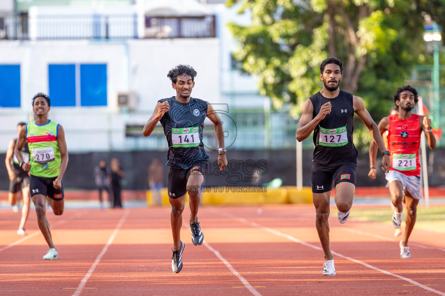 Day 3 of 33rd National Athletics Championship was held in Ekuveni Track at Male', Maldives on Saturday, 7th September 2024. Photos: Suaadh Abdul Sattar / images.mv