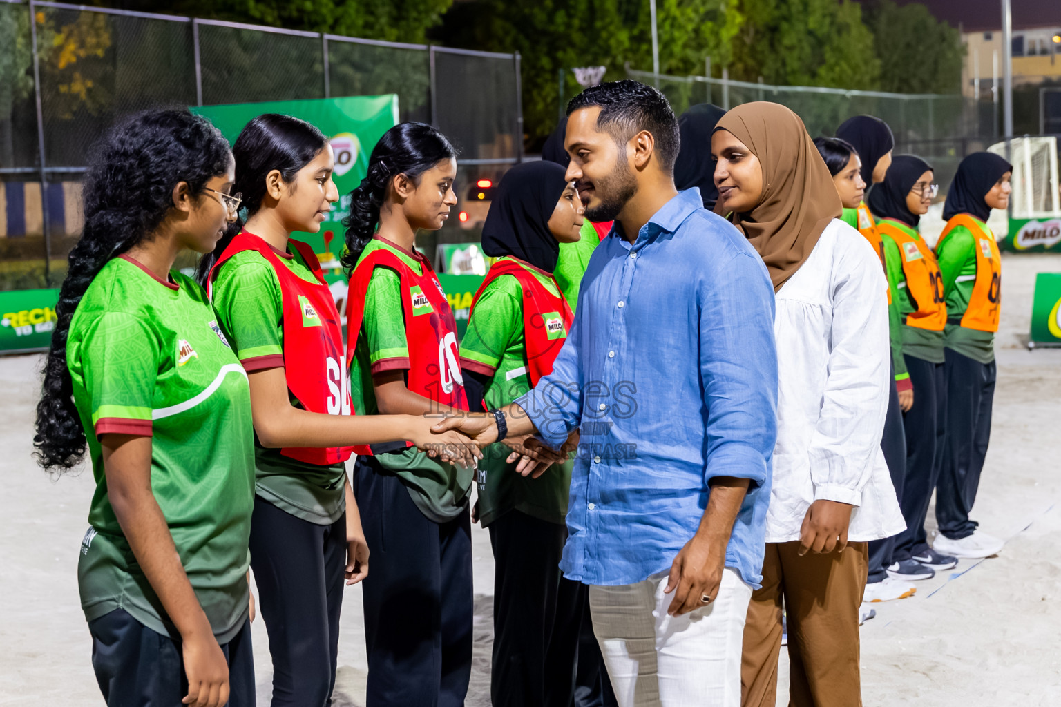 Day 2 of MILO Netball Fest 2025 was held in Cental Park, Hulhumale', Maldives on Friday, 21st November 2025. Photos: Nausham Waheed / images.mv