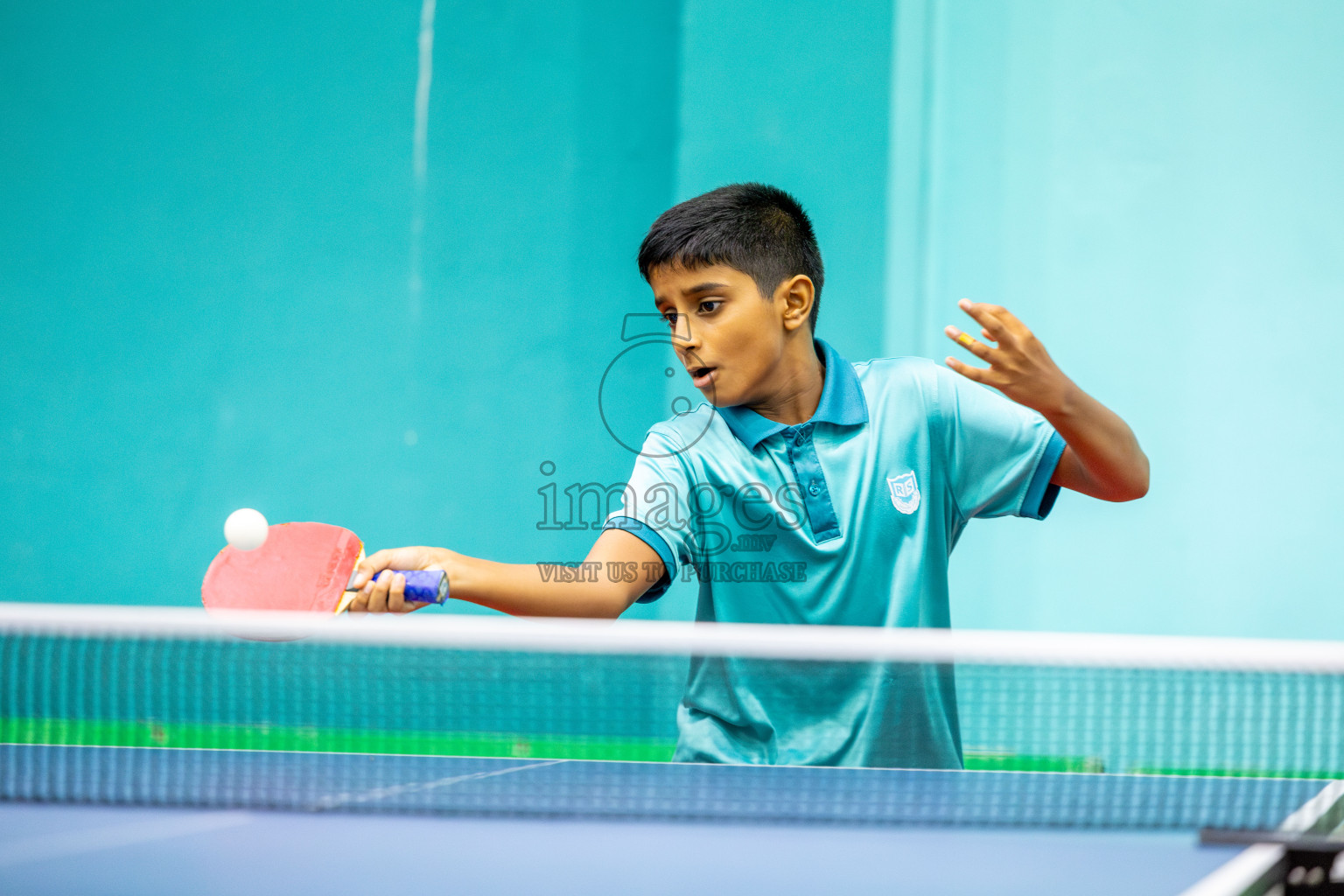 Day 2 of Interschool Table Tennis Tournament 2025 held at Male' TT Hall, Male', Maldives on Thursday, 15th May 2025. Photos By: Ismail Thoriq / images.mv