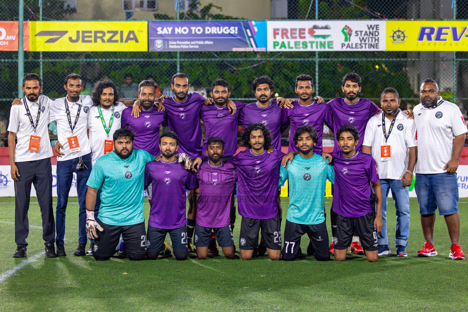 GDh Vaadhoo vs GA Kanduhulhudhoo on Day 33 of Golden Futsal Challenge 2024, held on Sunday, 18th February 2024, in Hulhumale', Maldives Photos: Mohamed Mahfooz Moosa / images.mv