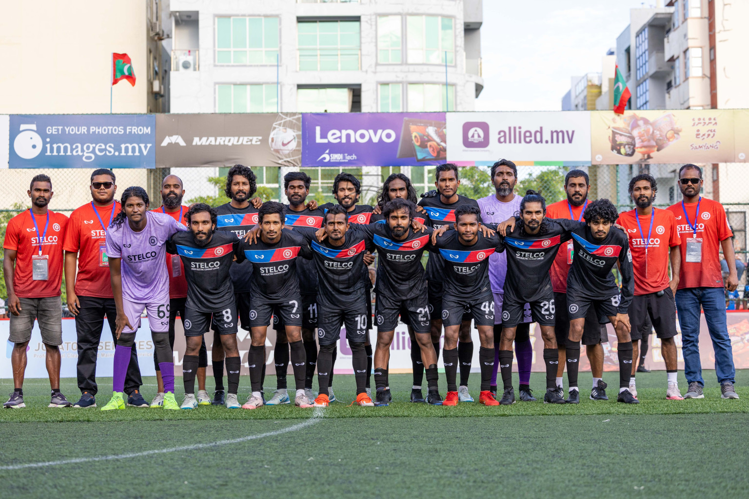 STELCO RC vs Club Immigration in Club Maldives Cup 2024 held in Rehendi Futsal Ground, Hulhumale', Maldives on Saturday, 28th September 2024.
Photos: Ismail Thoriq / images.mv