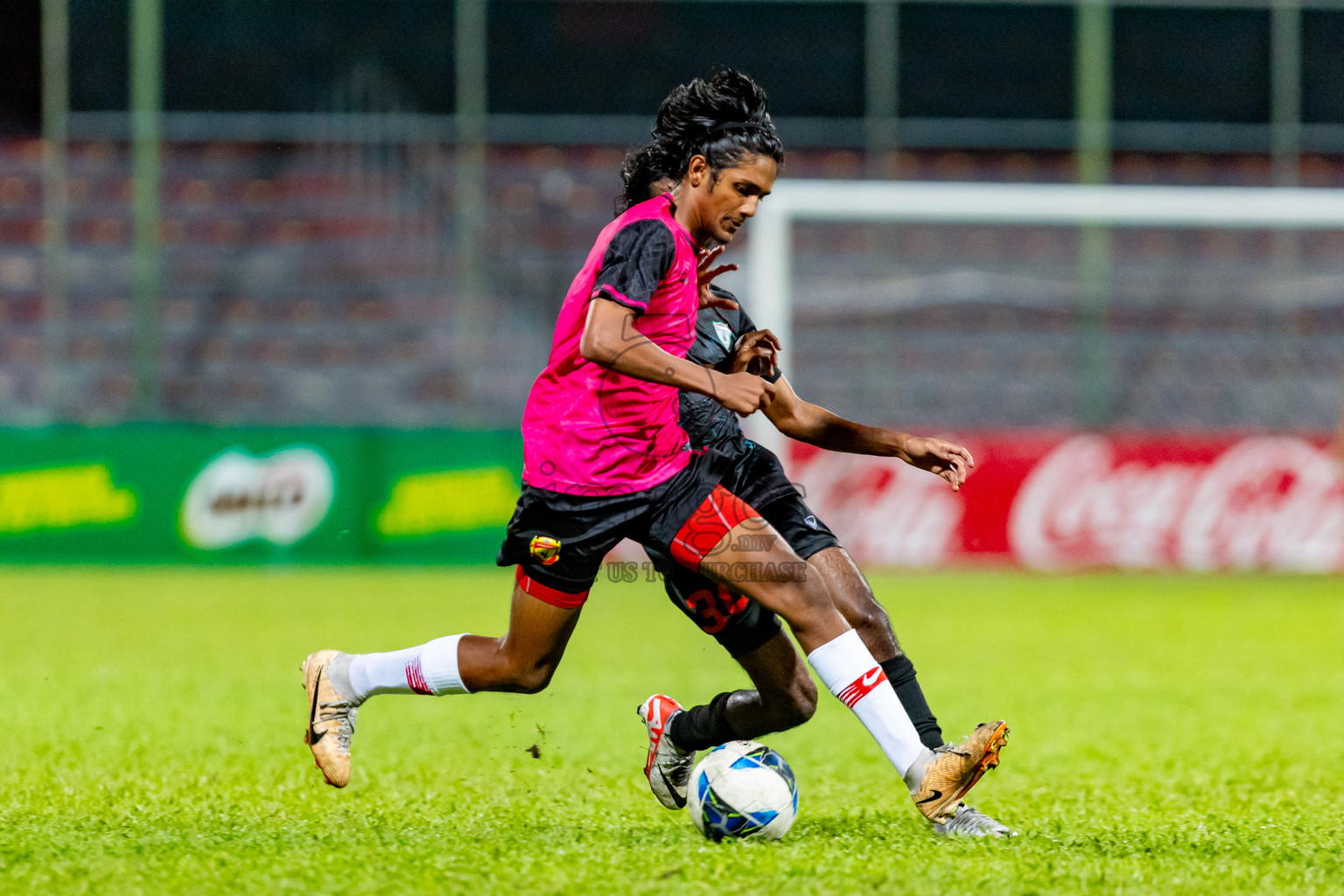 United Victory vs Club Eagles in Day 2 of Under 19 Youth Championship 2024 was held at National Stadium in Male', Maldives on Monday, 10th June 2024. Photos: Nausham Waheed / images.mv