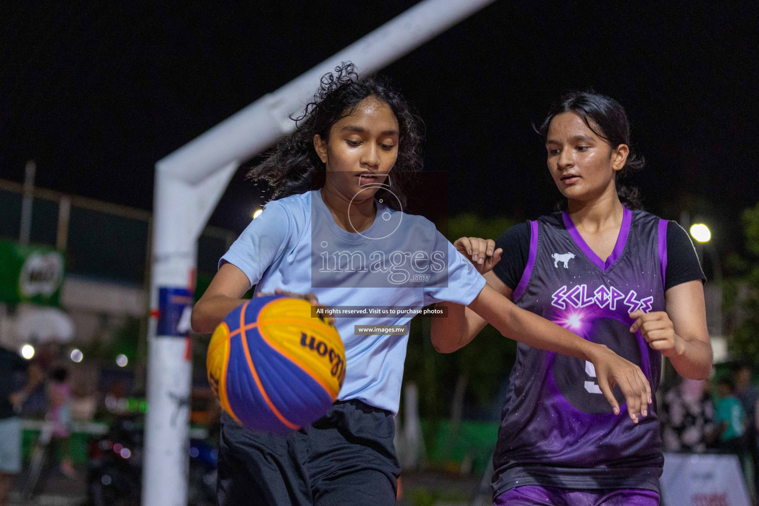 Day4 of Slamdunk by Sosal on 15th April 2023 held in Male'. Photos: Ismail Thoriq / images.mv