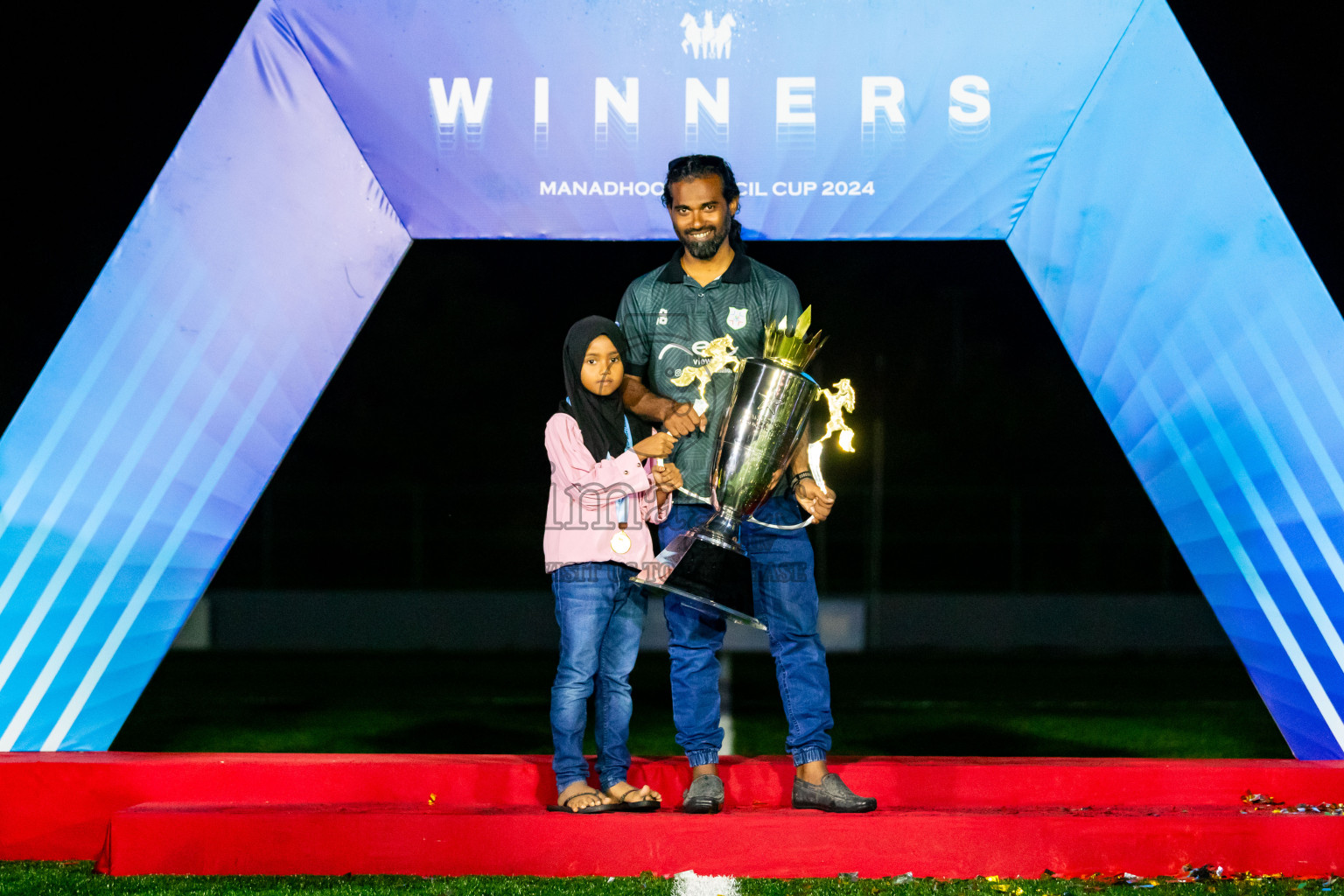 JT Sports vs Kanmathi Juniors from Final of Manadhoo Council Cup 2024 in N Manadhoo Maldives on Tuesday, 27th February 2023. Photos: Nausham Waheed / images.mv