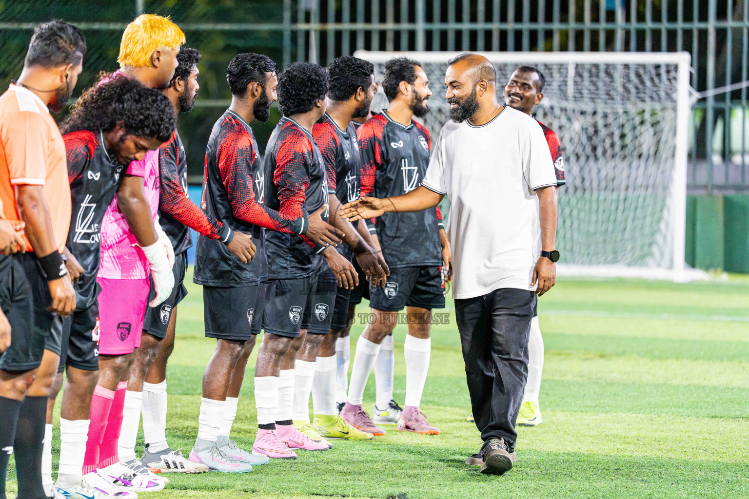 Lecrose VS BGSC in Day 4 - Fonadhoo Youth Futsal Challenge 2025 held in Fonadhoo Futsal Stadium, L. Fonadhoo, Maldives on Wednesday, 29th October 2025 Photos: Arif Rasheed / images.mv