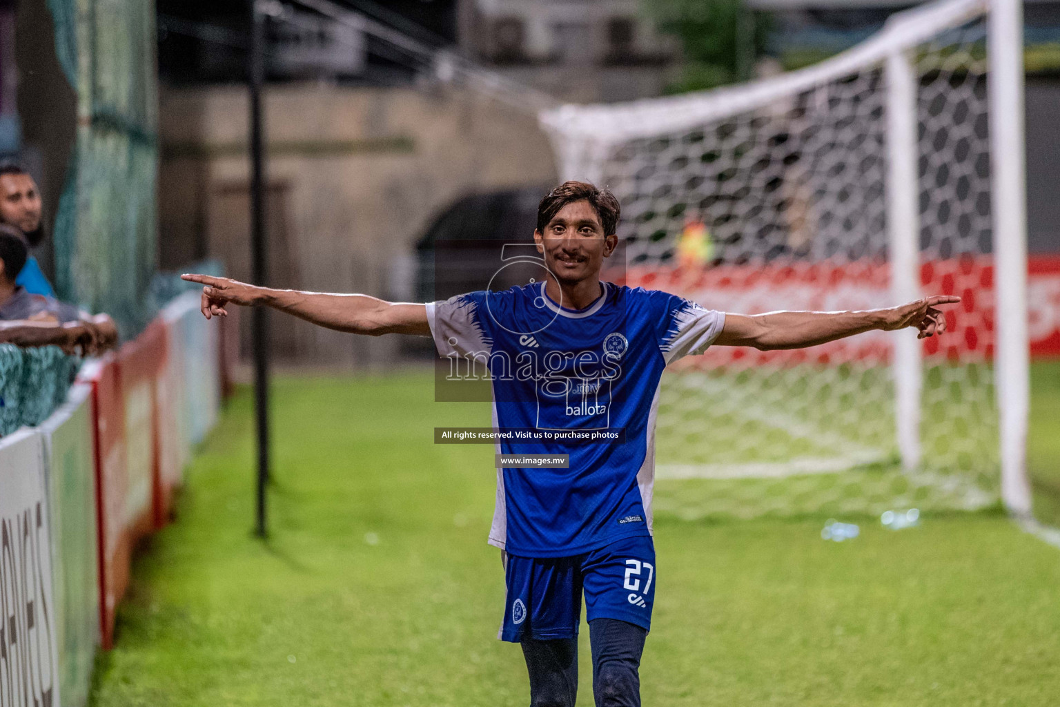 Victory Sports Club vs New Radiant Sports Club  in the 2nd Division 2022 on 24th July 2022, held in National Football Stadium, Male', Maldives Photos: Nausham Waheed / Images.mv