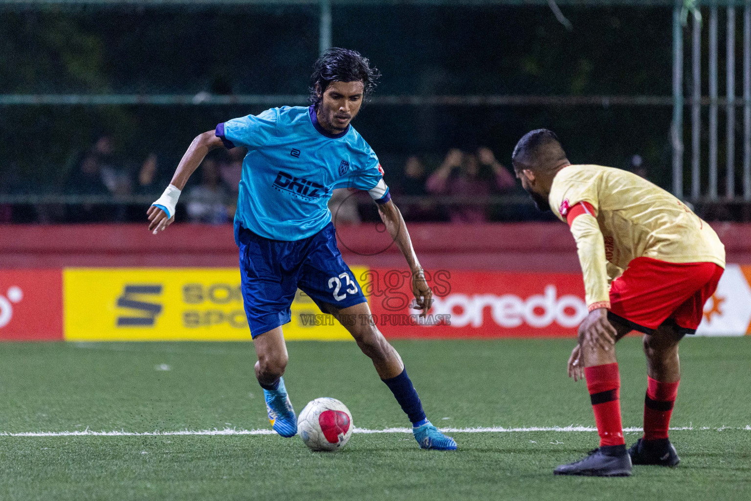 L Mundoo vs L Maamendhoo in Day 16 of Golden Futsal Challenge 2024 was held on Tuesday, 30th January 2024, in Hulhumale', Maldives Photos: Nausham Waheed / images.mv