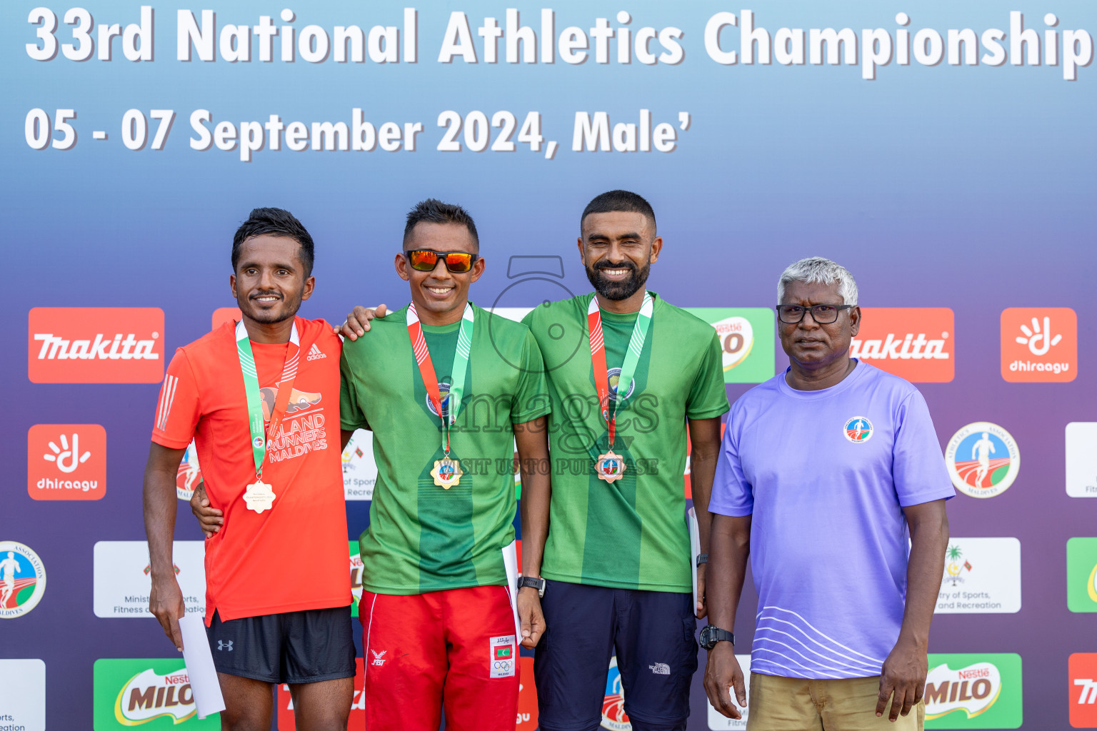 Day 3 of 33rd National Athletics Championship was held in Ekuveni Track at Male', Maldives on Saturday, 7th September 2024.
Photos: Suaadh Abdul Sattar / images.mv