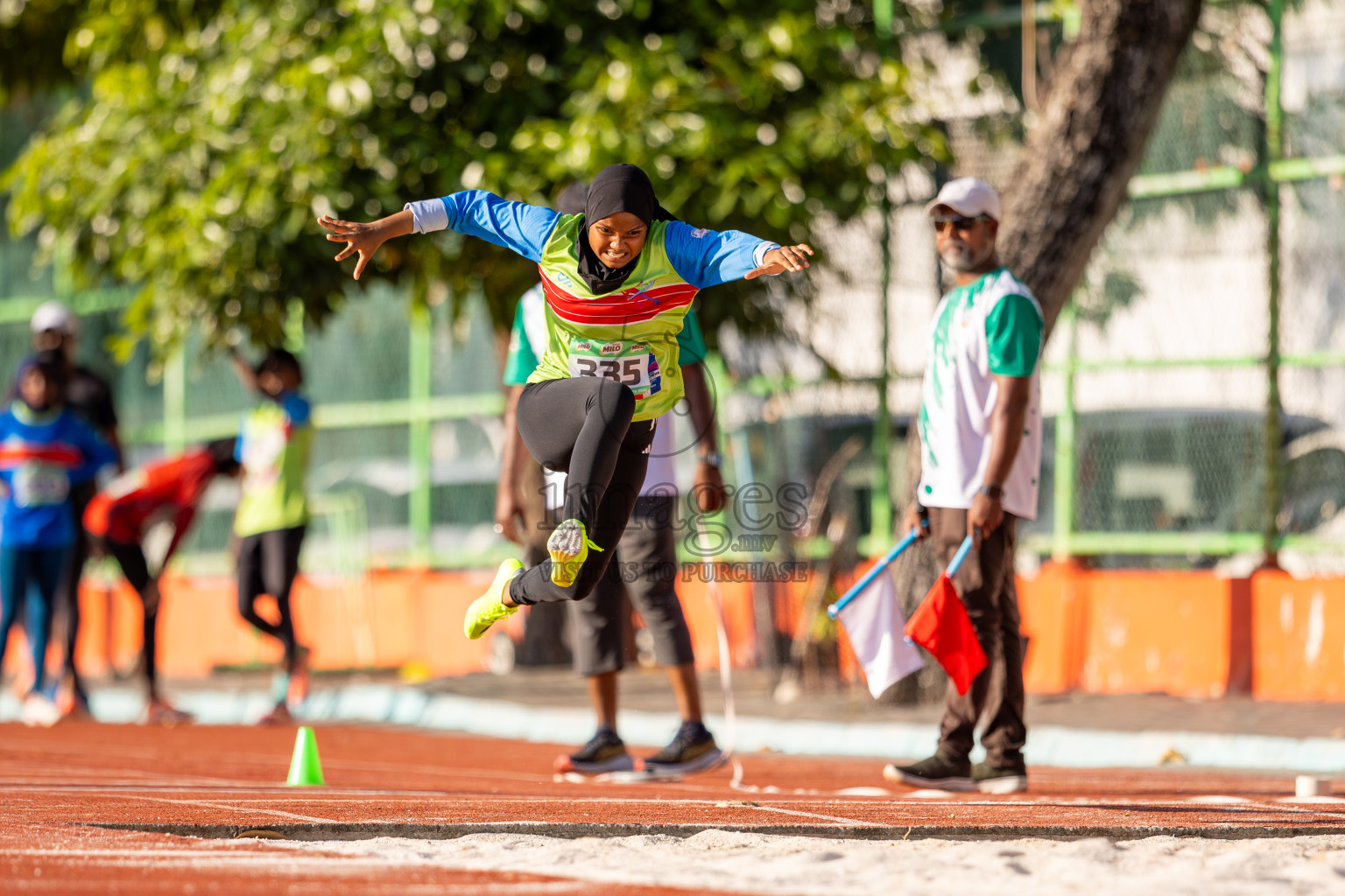 Day 1 of 12th Milo Association Championships was held in Ekuveni Track at Male', Maldives on Thursday, 24th April 2025. Photos: Ismail Thoriq / images.mv