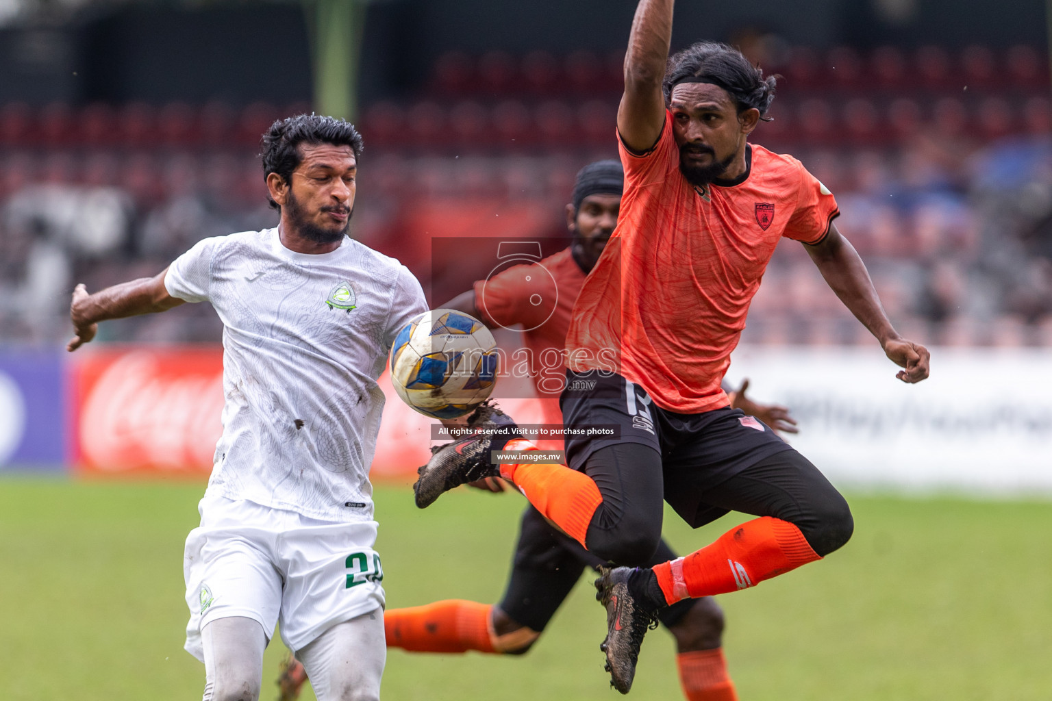 Club Green Streets vs Club Eagles in Ooredoo Dhivehi Premier League 2021/22 on 21st July 2022, held in National Football Stadium, Male', Maldives Photos: Ismail Thoriq/ Images mv