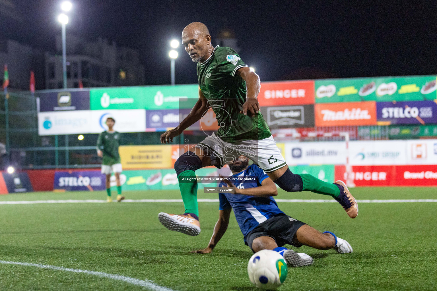 POSC vs Team Khaarijee in Quarter Finals of Club Maldives Cup Classic 2023 held in Hulhumale, Maldives, on Friday, 11th August 2023 Photos: Ismail Thoriq, Nausham Waheed / images.mv